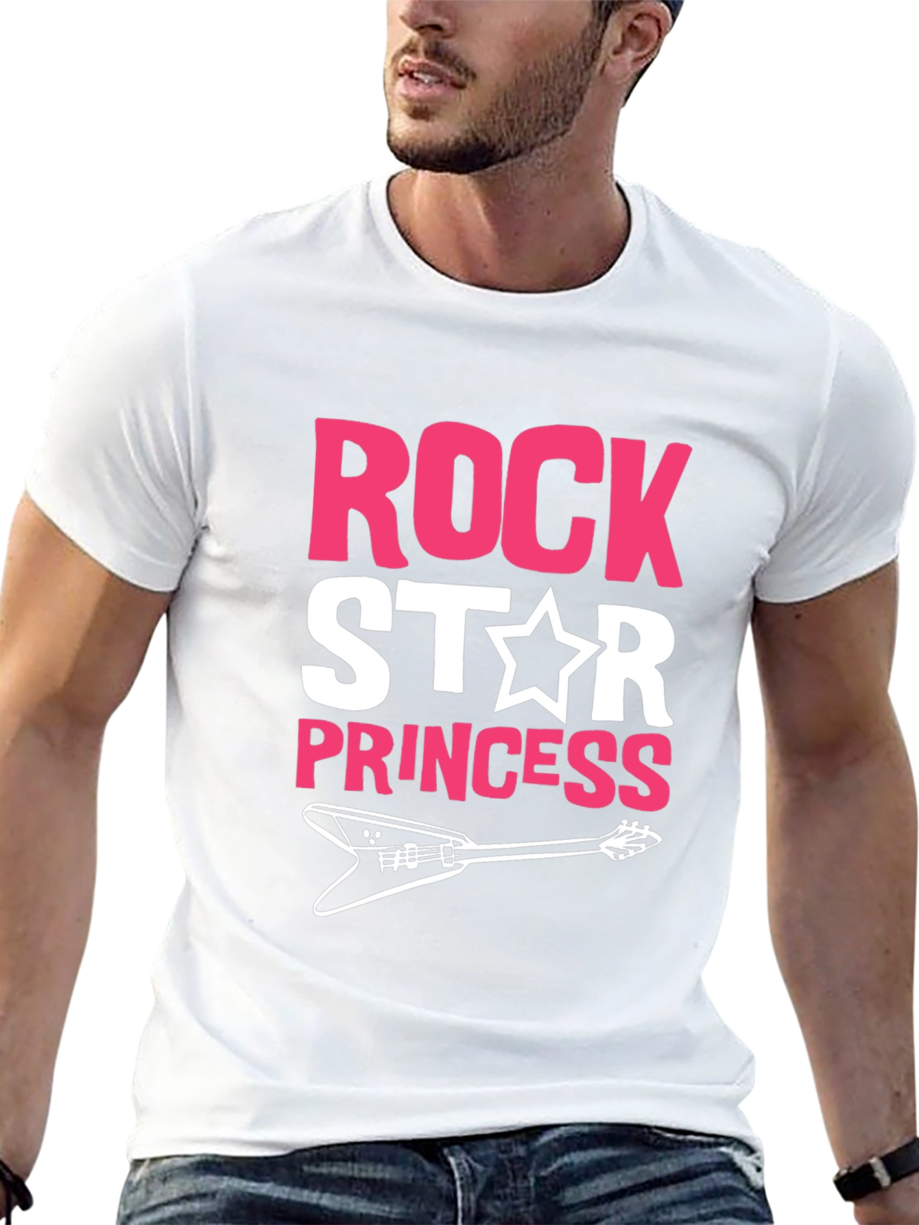 Black Rock Star Princess Graphic Tee view 13