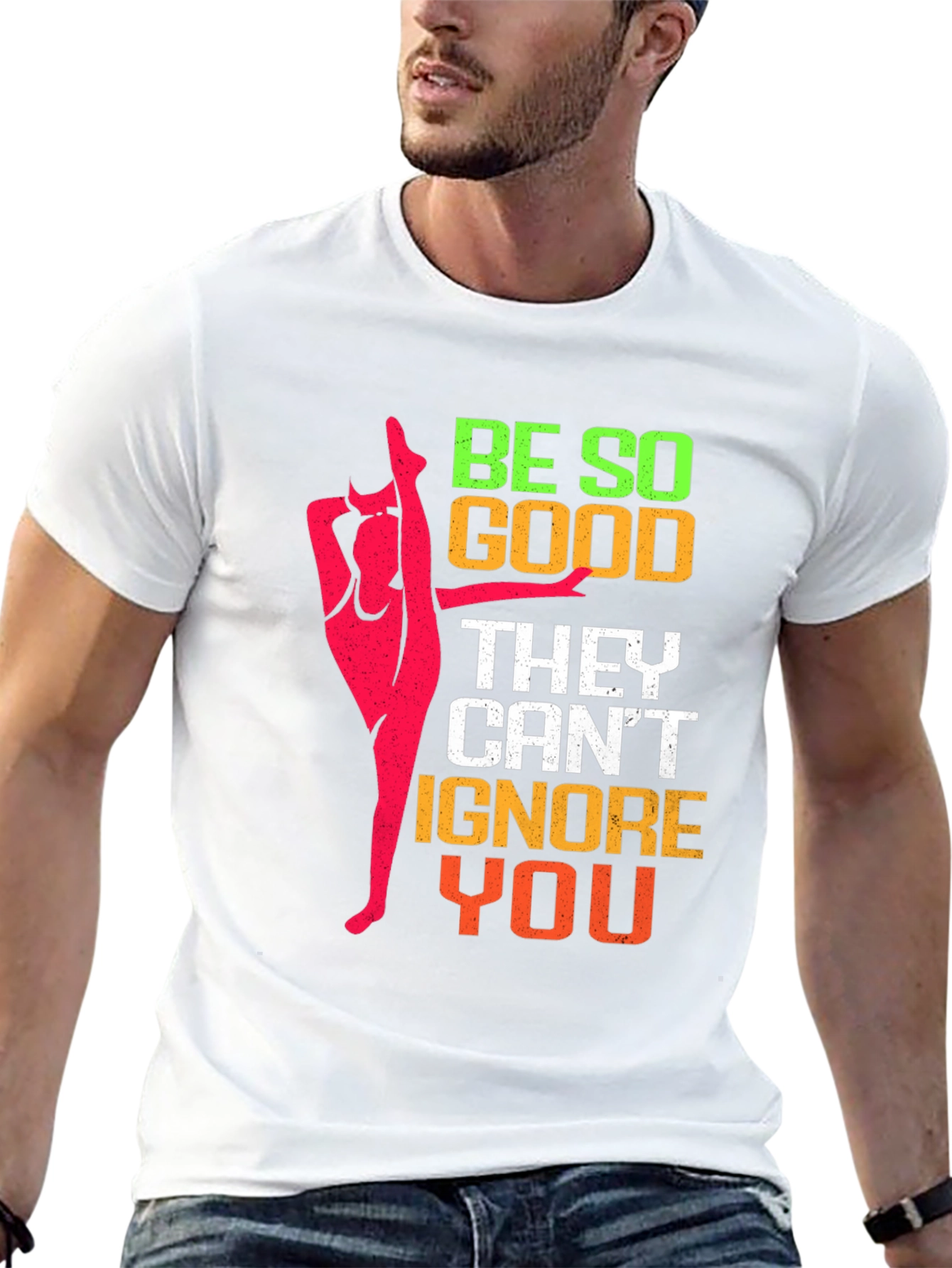 Black Be So Good Gymnastics T-Shirt view 13