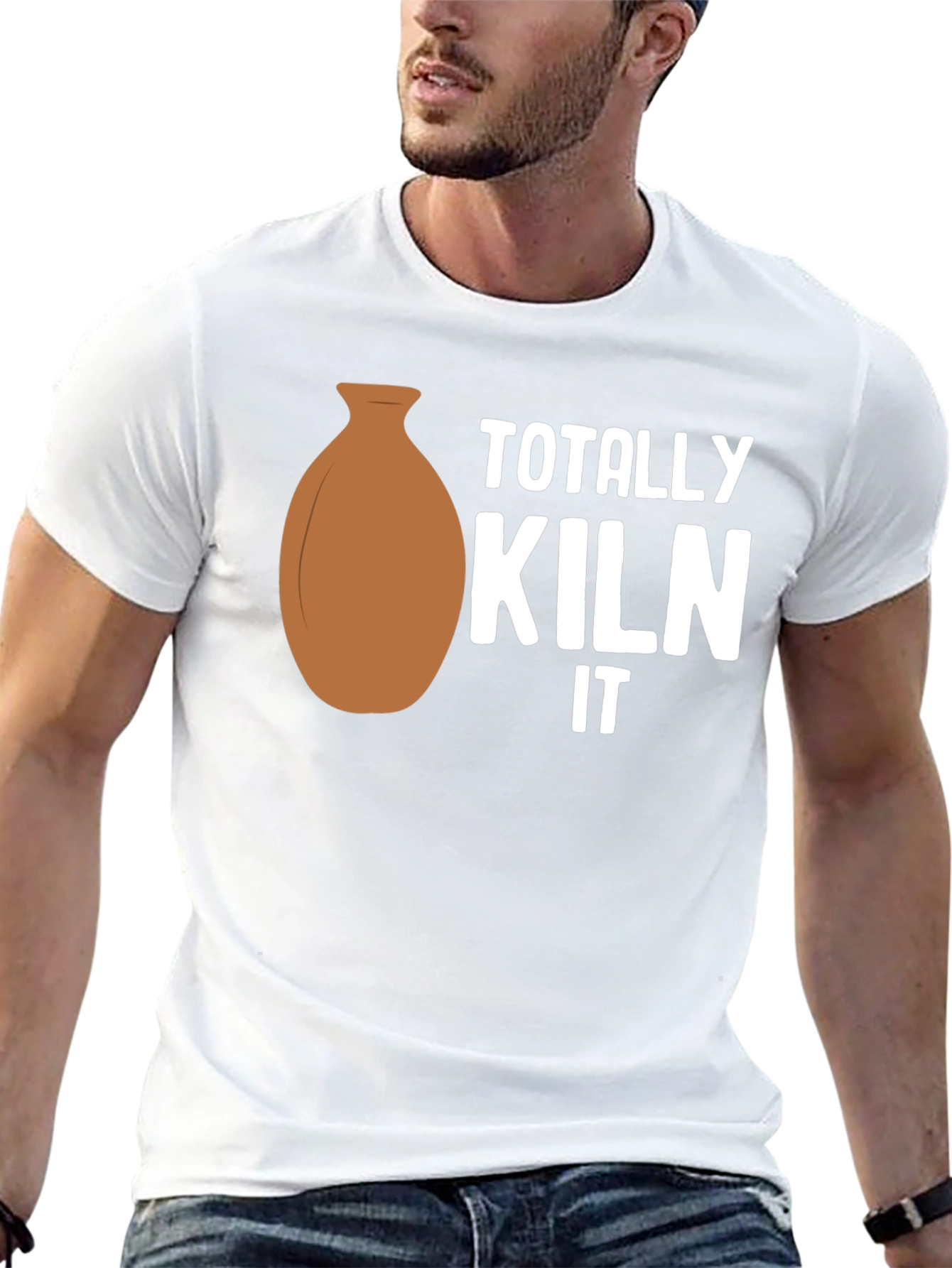 Black Totally Kiln It Pottery T-Shirt view 13
