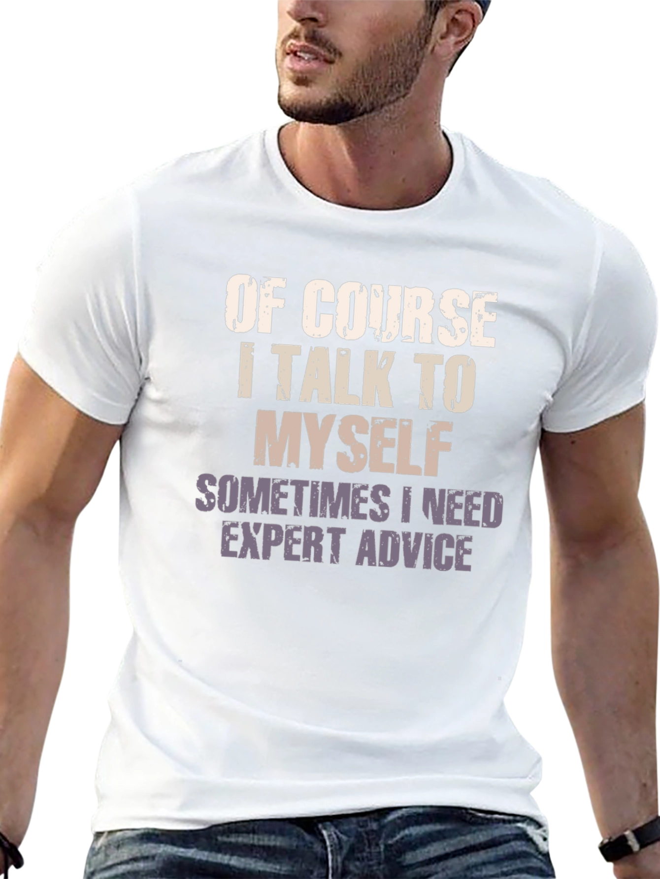 Black Expert Advice T-Shirt - Funny Sarcastic Tee view 13