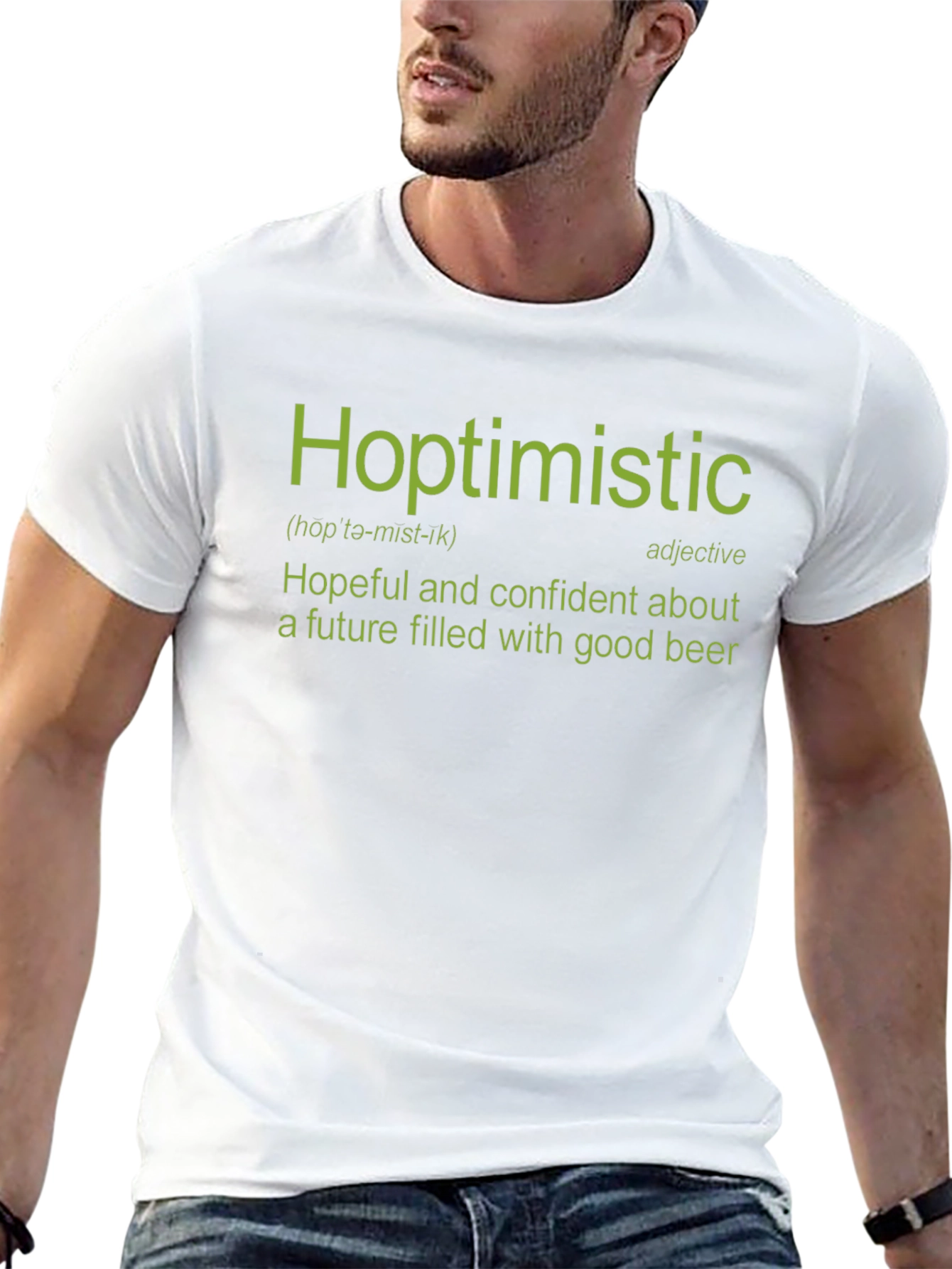 Hoptimistic T-Shirt - Good Beer Future - 13