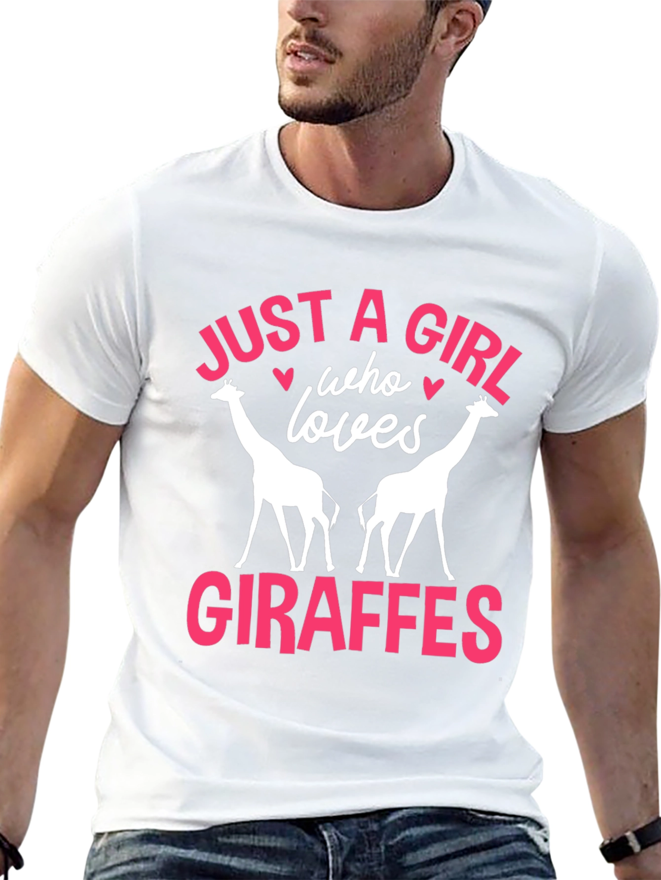 Just a Girl Who Loves Giraffes T-Shirt - 13