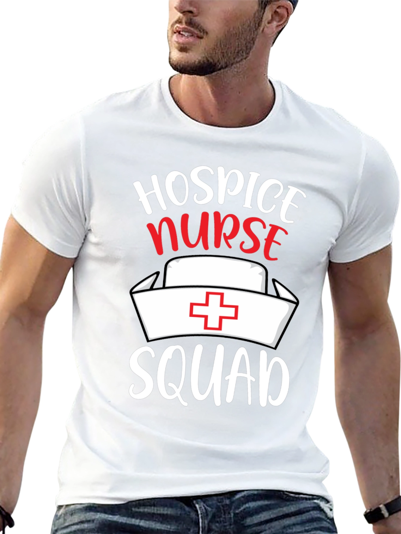 Hospice Nurse Squad T-Shirt - Medical Team Apparel - 13