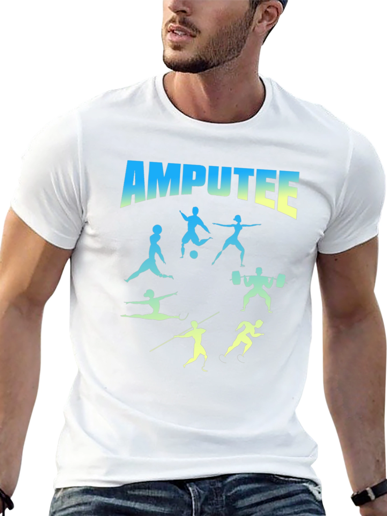 Amputee Athlete Graphic T-Shirt - 13