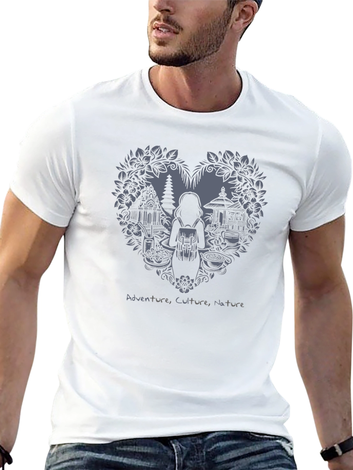 Adventure Culture Nature Graphic Tee - 13