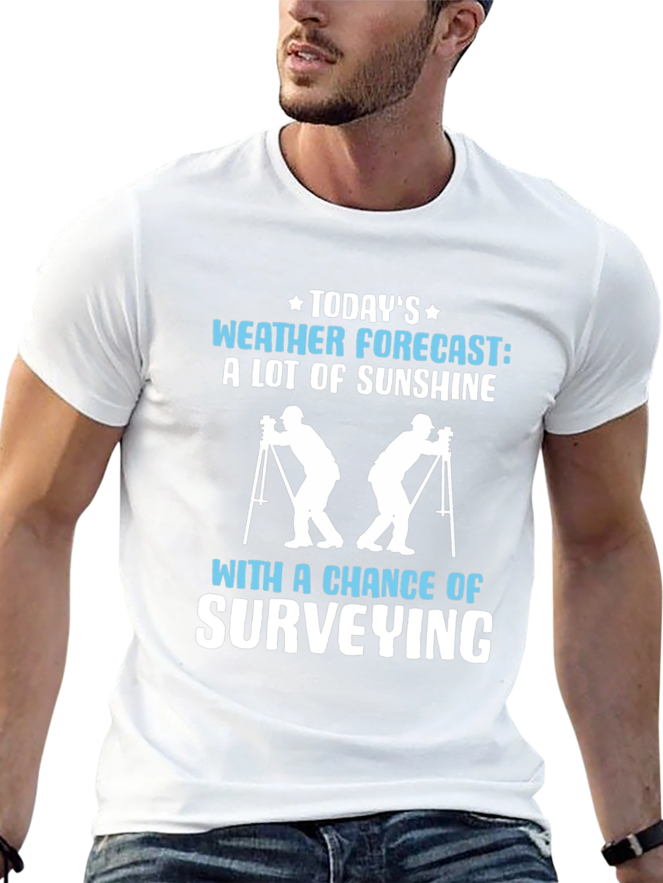 Surveying Weather Forecast Graphic Tee - 13