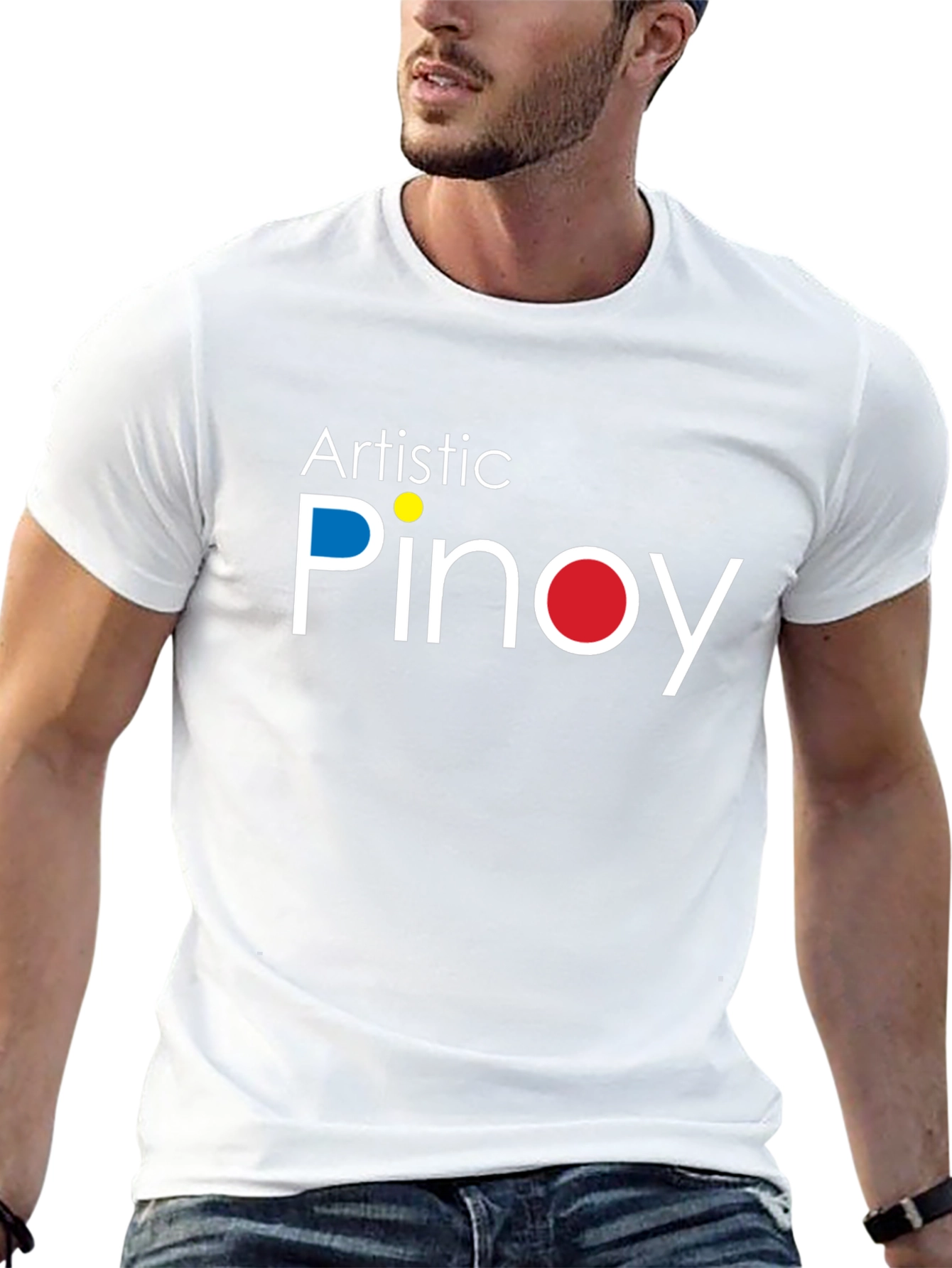 Black Artistic Pinoy T-Shirt - Unique Filipino Pride Design view 13