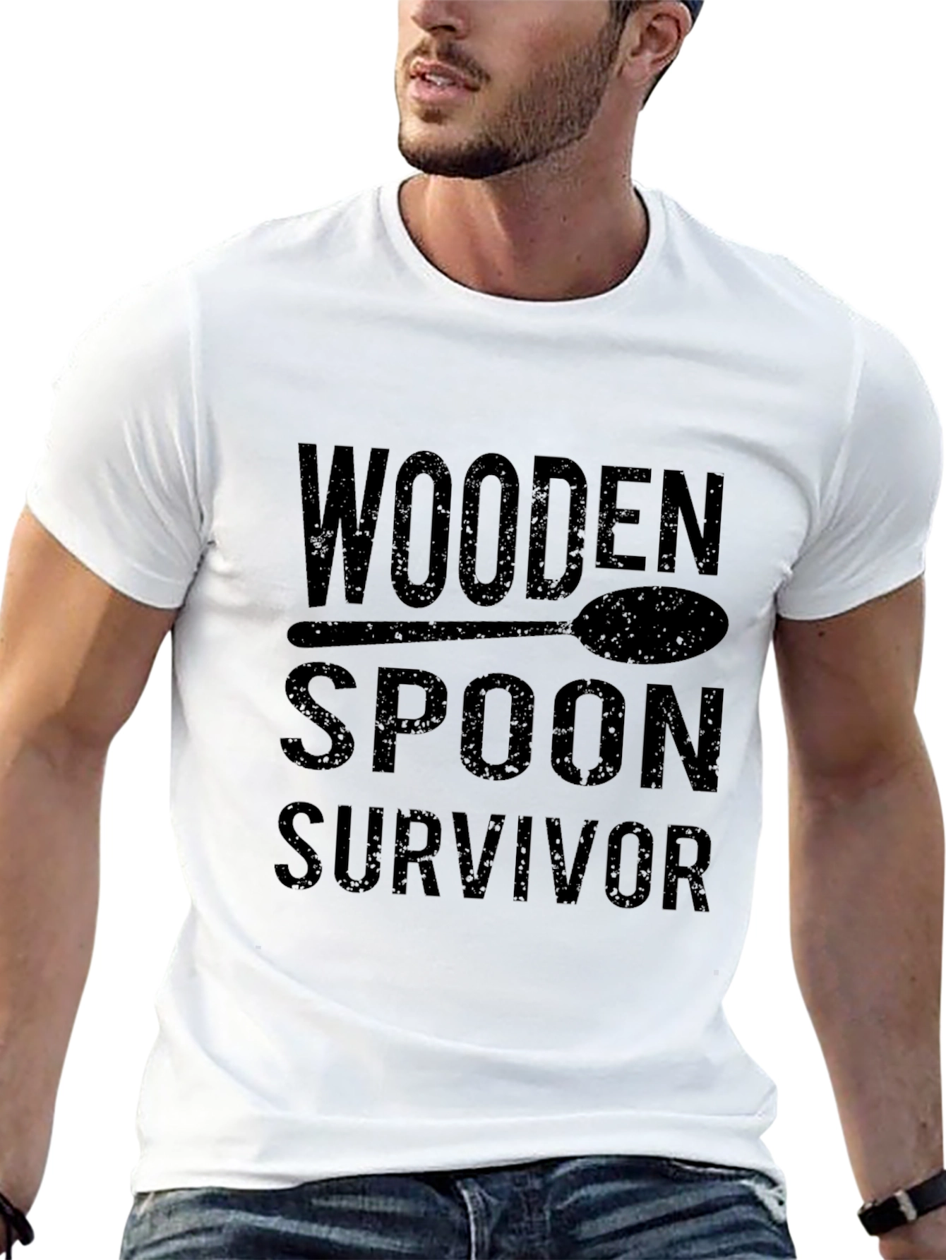 Black Wooden Spoon Survivor T-Shirt view 13