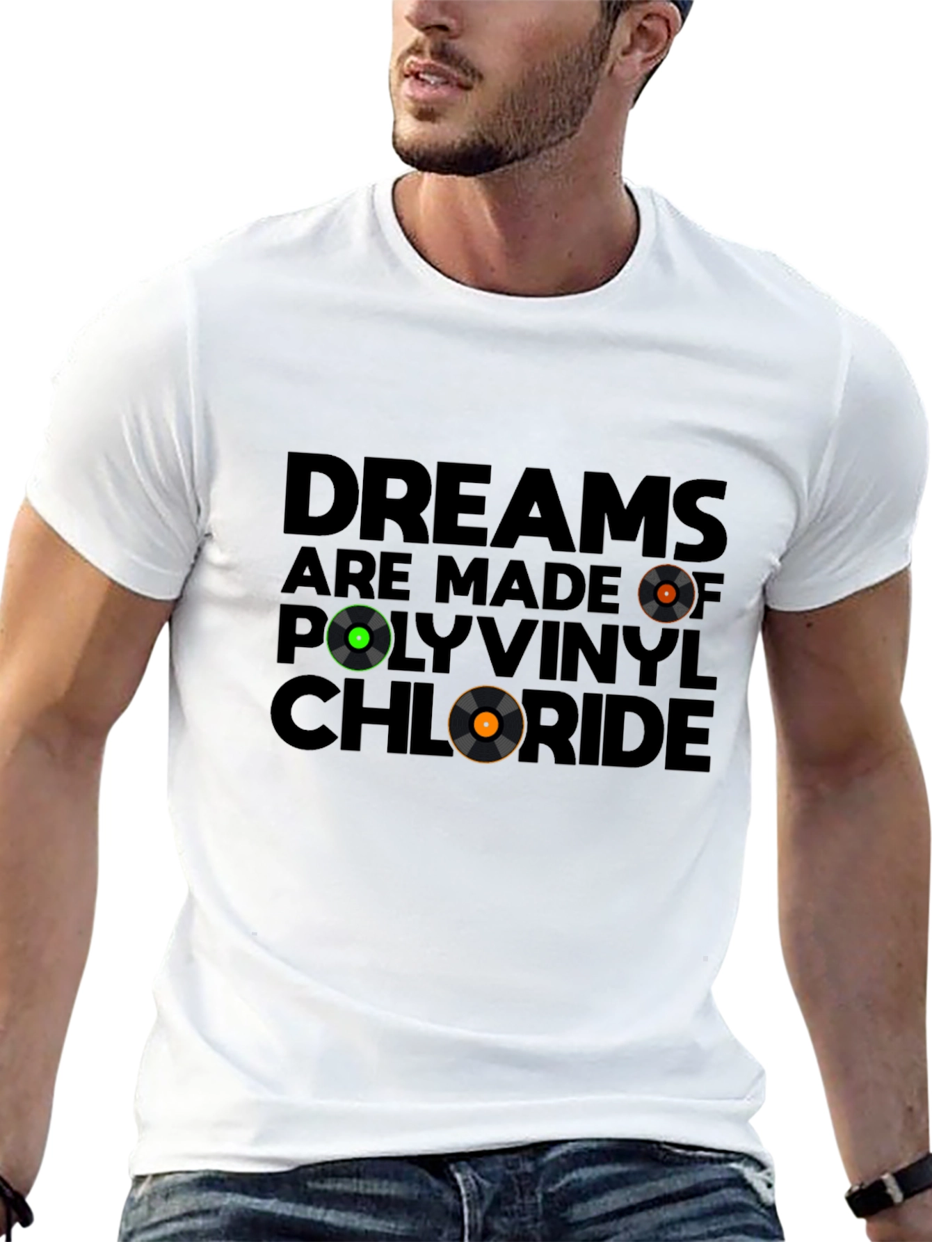 Black Vinyl Dreams T-Shirt - Music Lover Tee view 13