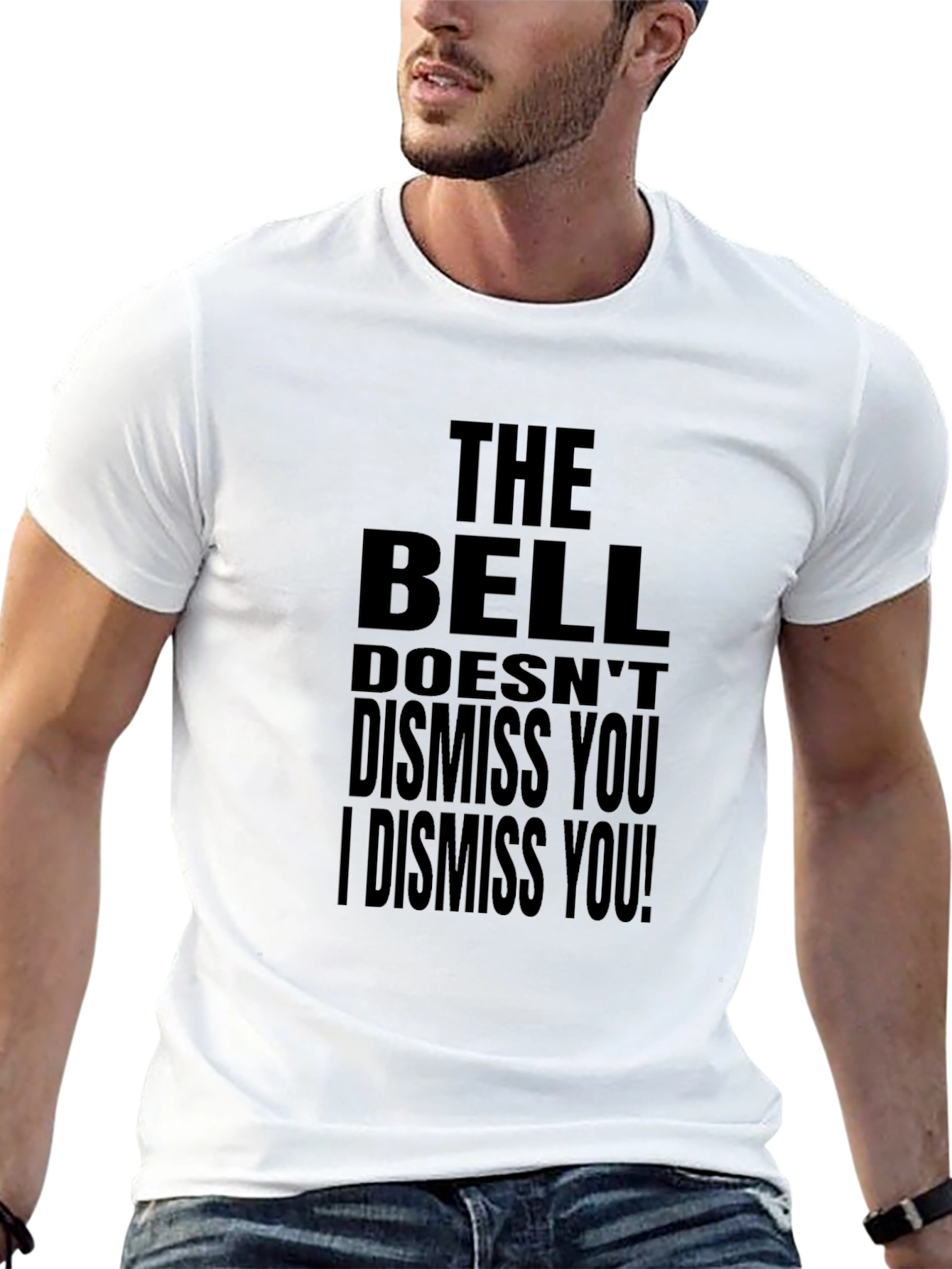 Black The Bell Doesn't Dismiss You Black T-Shirt view 13