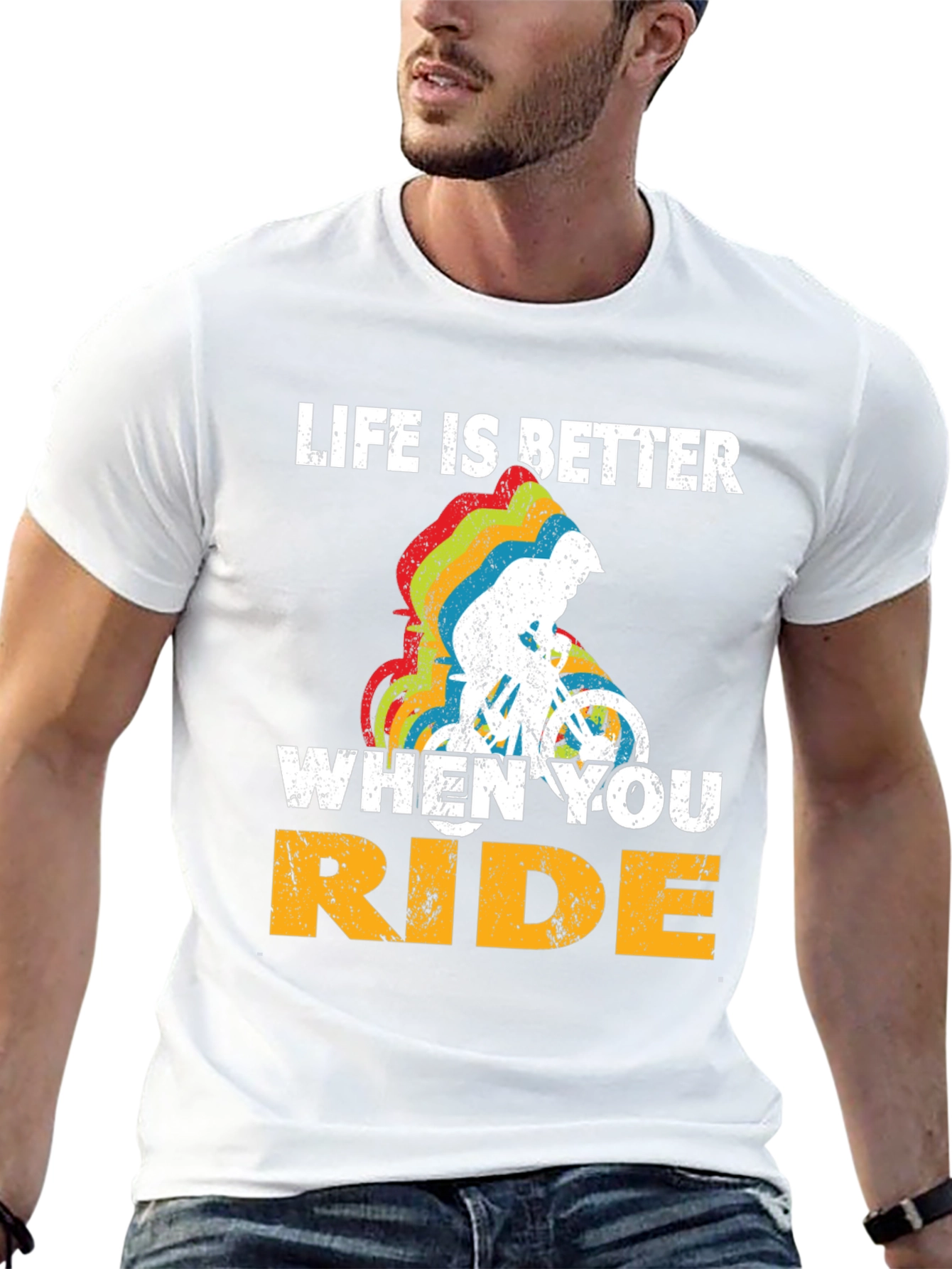 Black Life Is Better When You Ride T-Shirt view 13