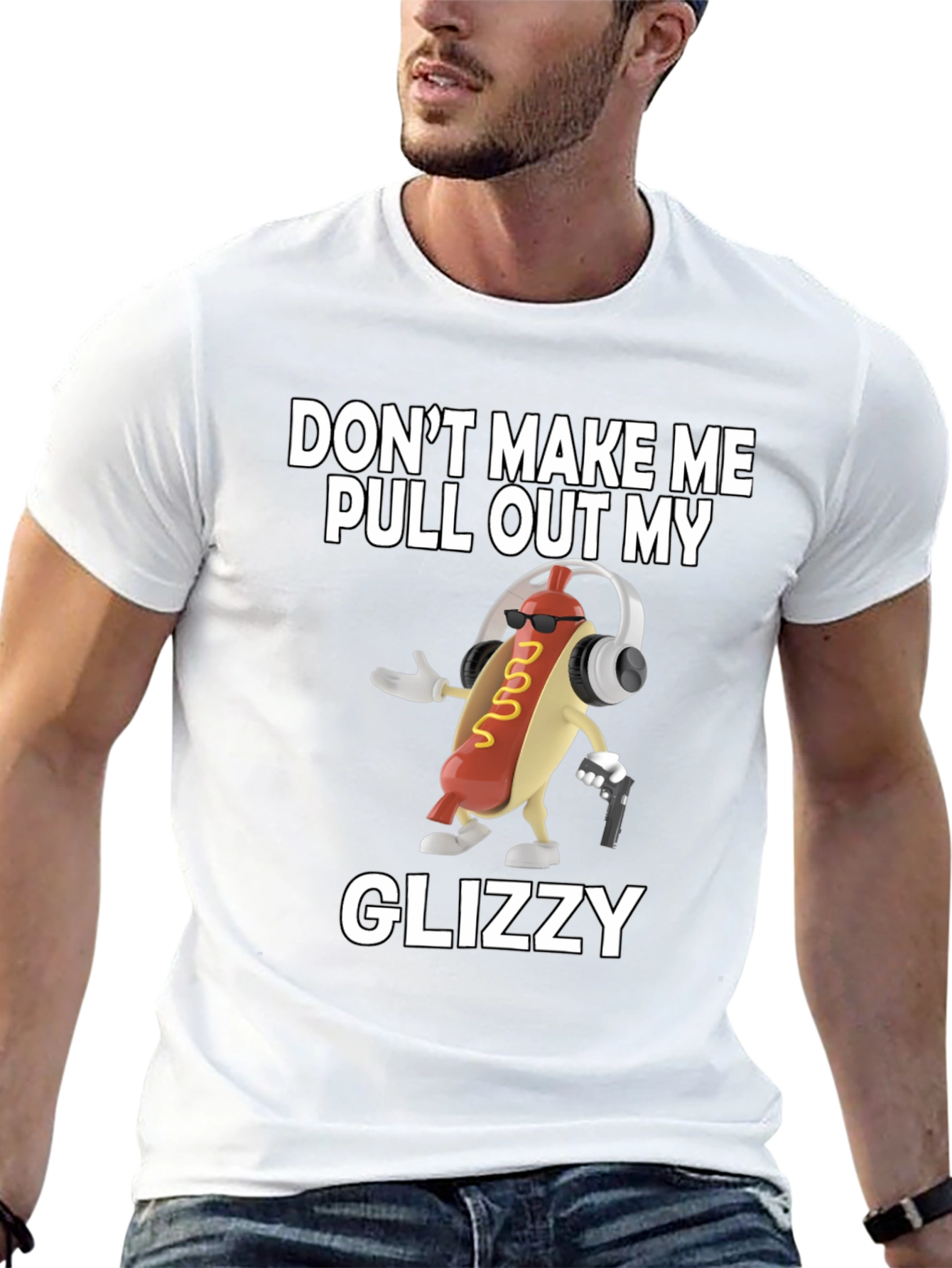 Black Don't Make Me Pull Out My Glizzy T-Shirt view 13