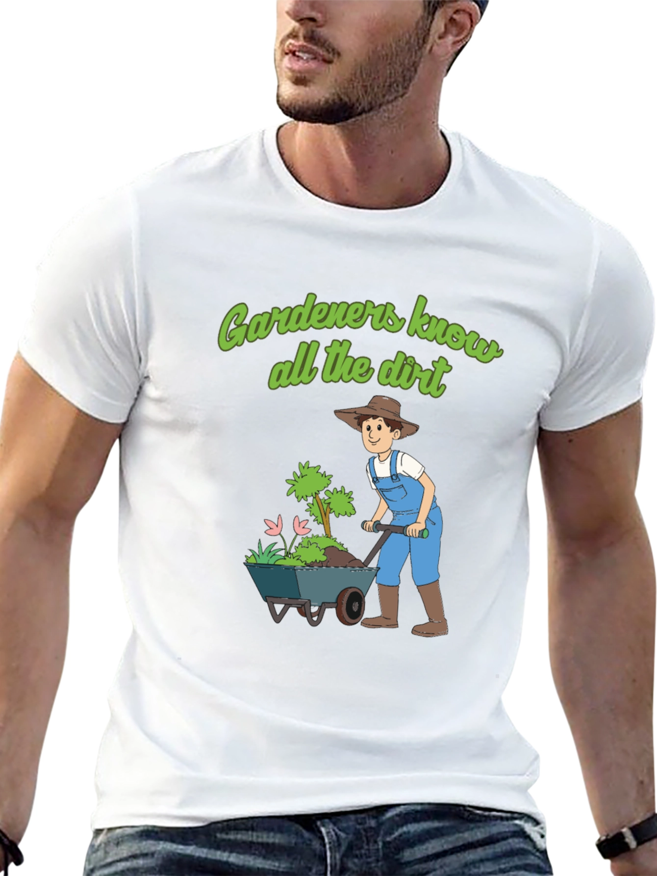 Black Gardeners Know All The Dirt T-Shirt view 13