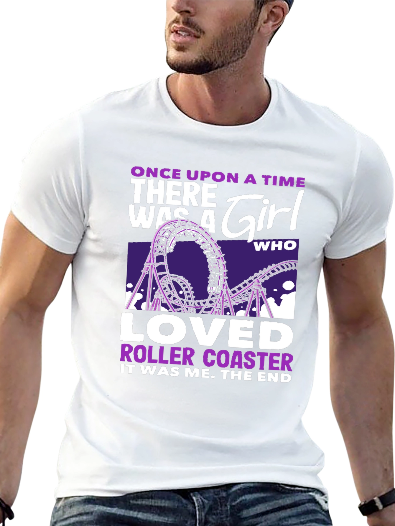 Black Roller Coaster Lover T-Shirt - Once Upon a Time view 13