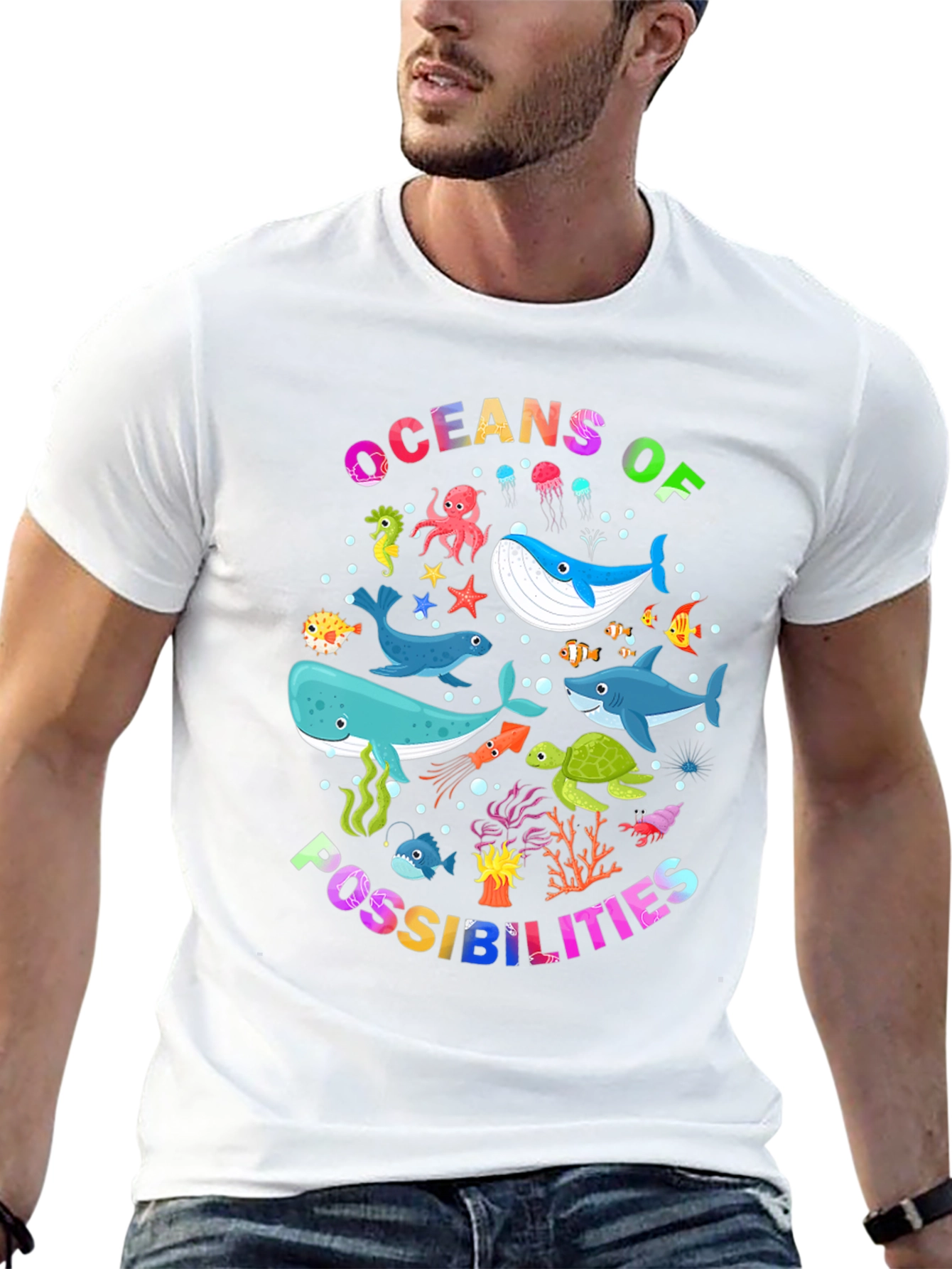 Oceans of Possibilities Graphic Tee - 13