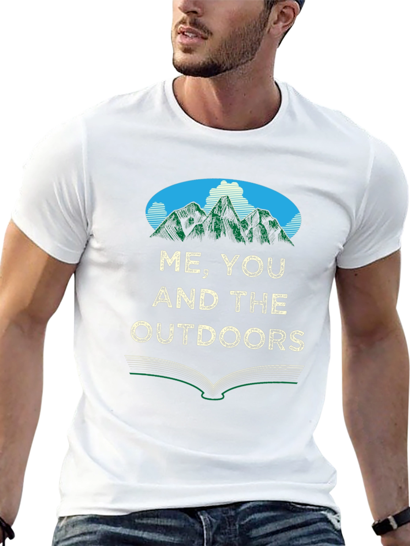 Black Me, You & The Outdoors T-Shirt - Nature Lover's Tee view 13