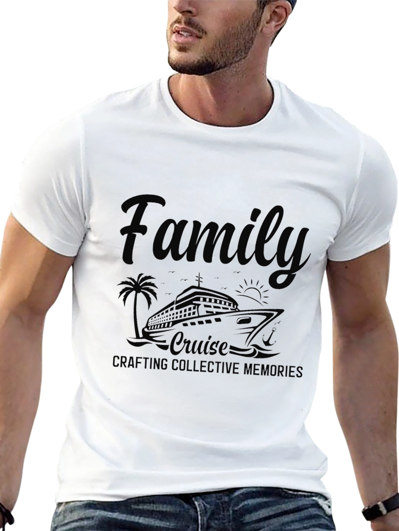 Black Family Cruise Memories T-Shirt view 13