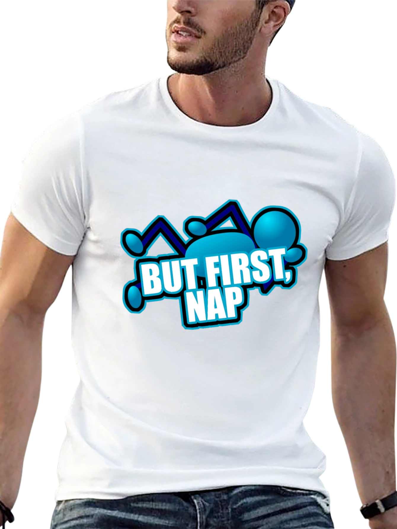 Black But First, Nap T-Shirt - Relaxing Comfort view 13