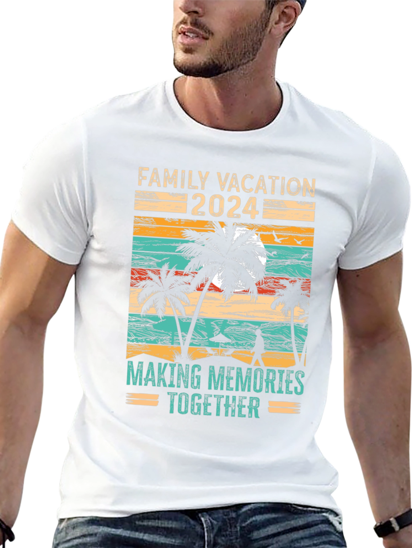 Black Family Vacation 2024 T-Shirt - Making Memories Together view 13