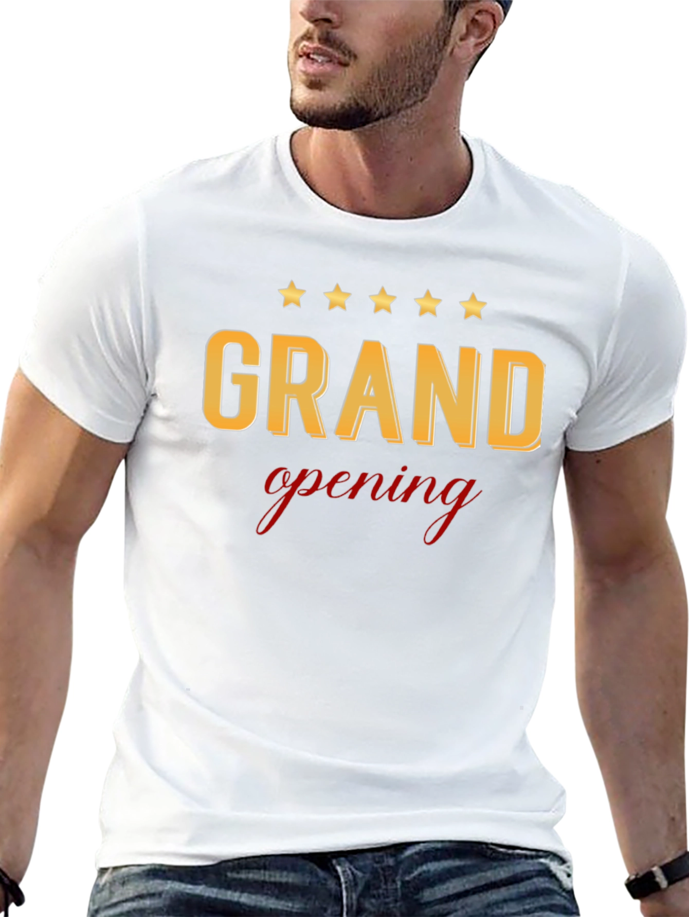 Black Grand Opening Celebration T-Shirt view 13