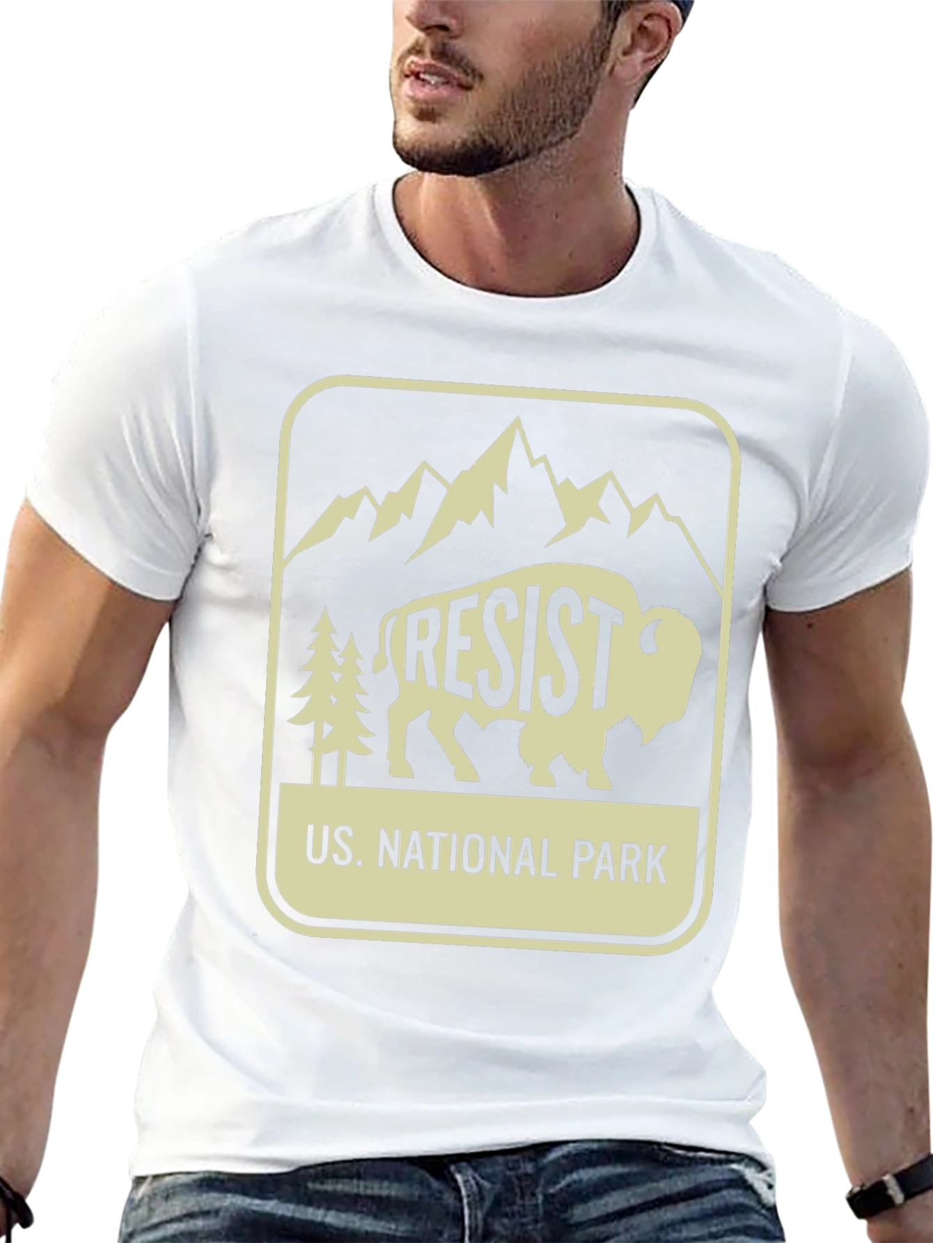 Black Resist National Park Graphic T-Shirt view 13