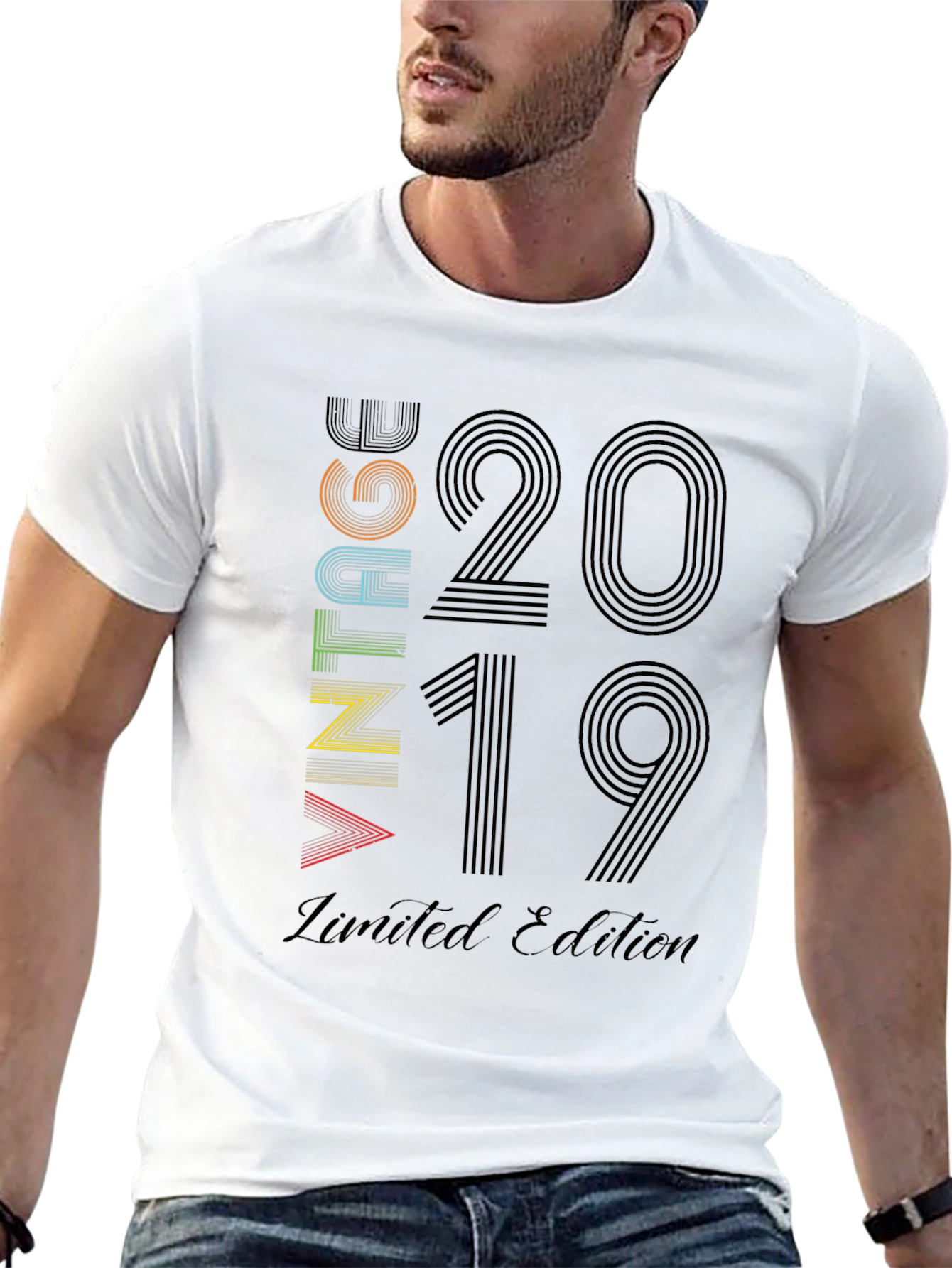 Black Vintage 2019 Limited Edition Black T-Shirt view 13