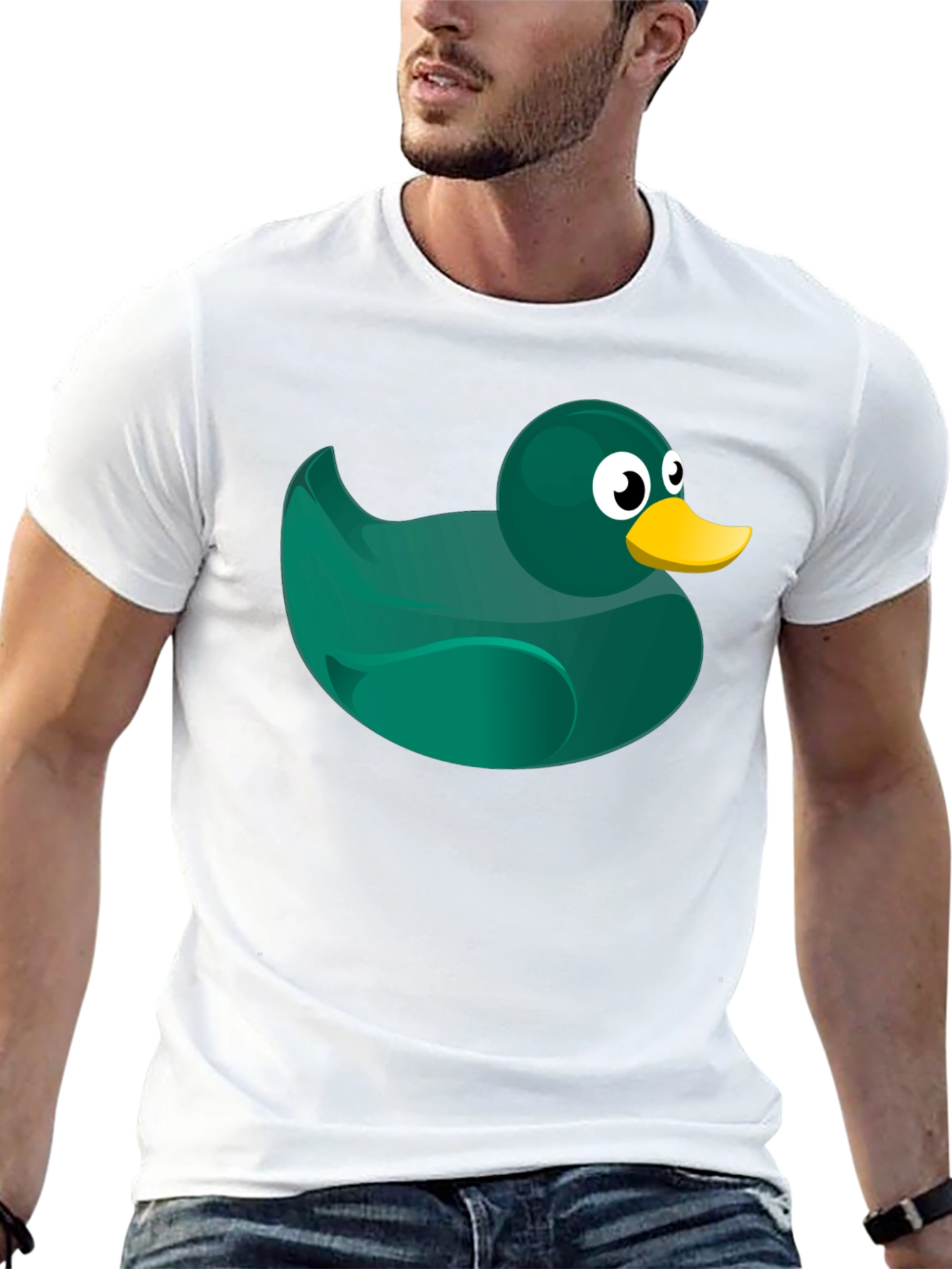 Black Emerald Rubber Duck T-Shirt view 13