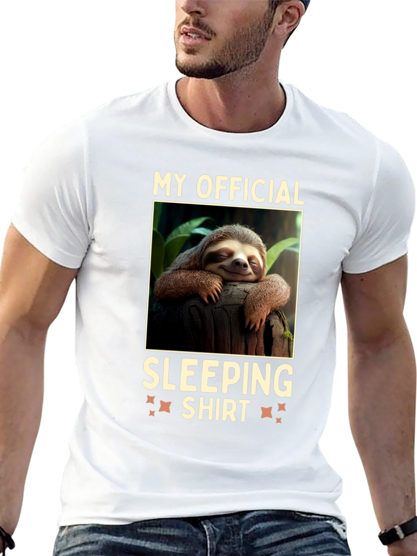 Black My Official Sleeping Shirt Sloth Tee view 13