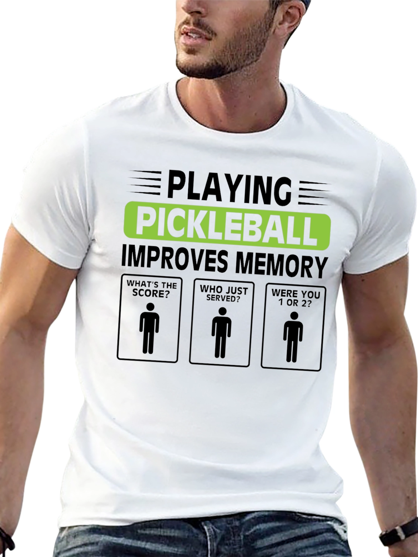 Pickleball Memory T-Shirt - Funny Pickleball Tee - 13