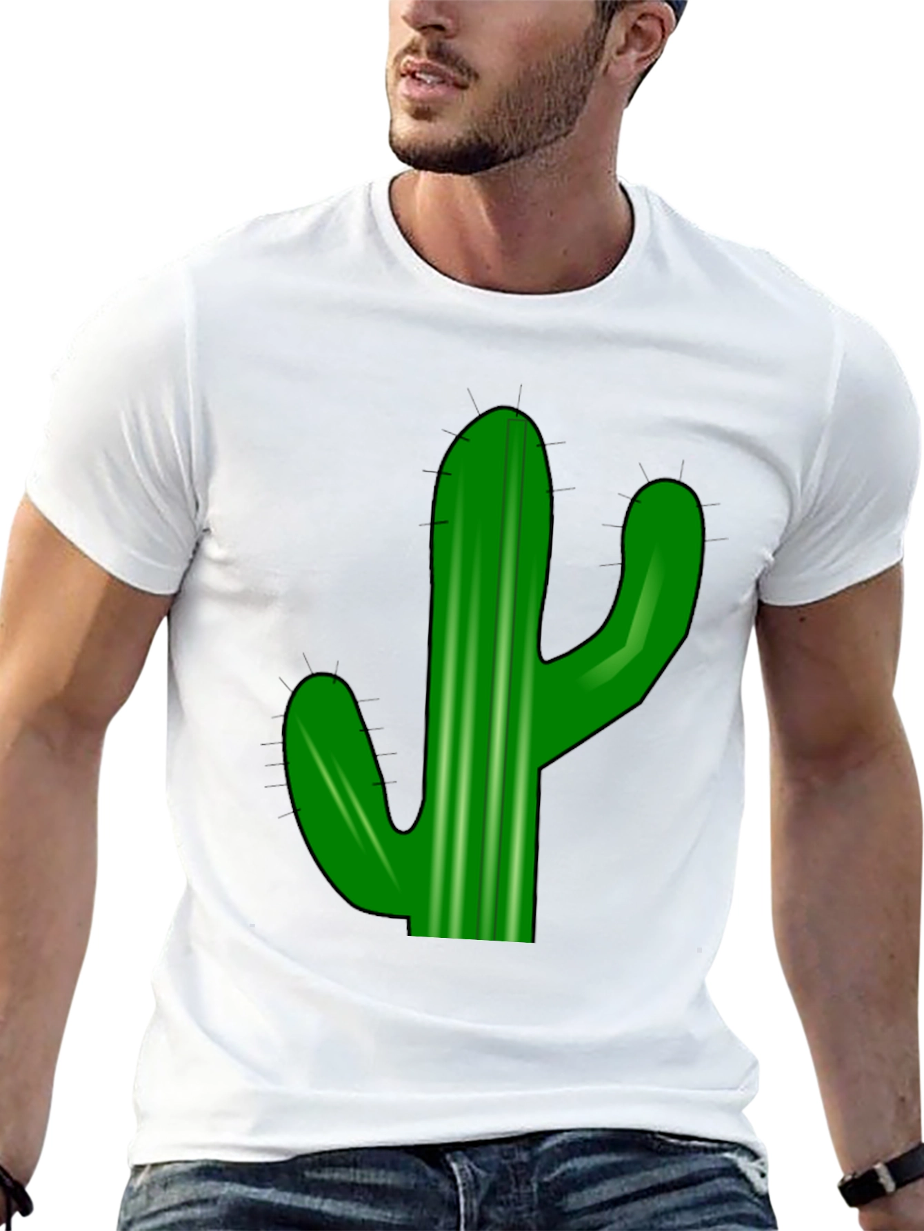 Black Cactus Graphic Tee - Desert Vibes view 13