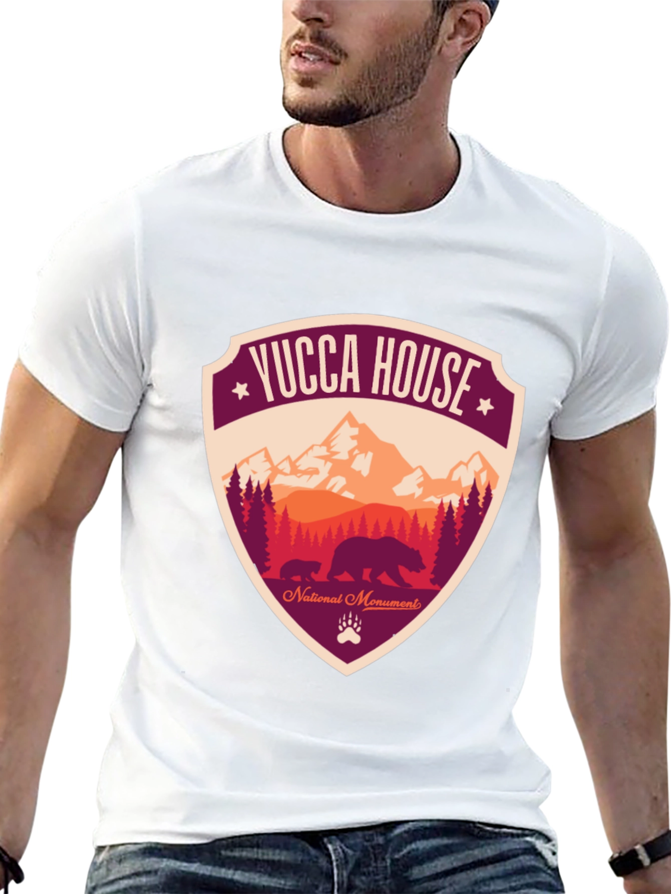 Black Yucca House National Monument T-Shirt view 13