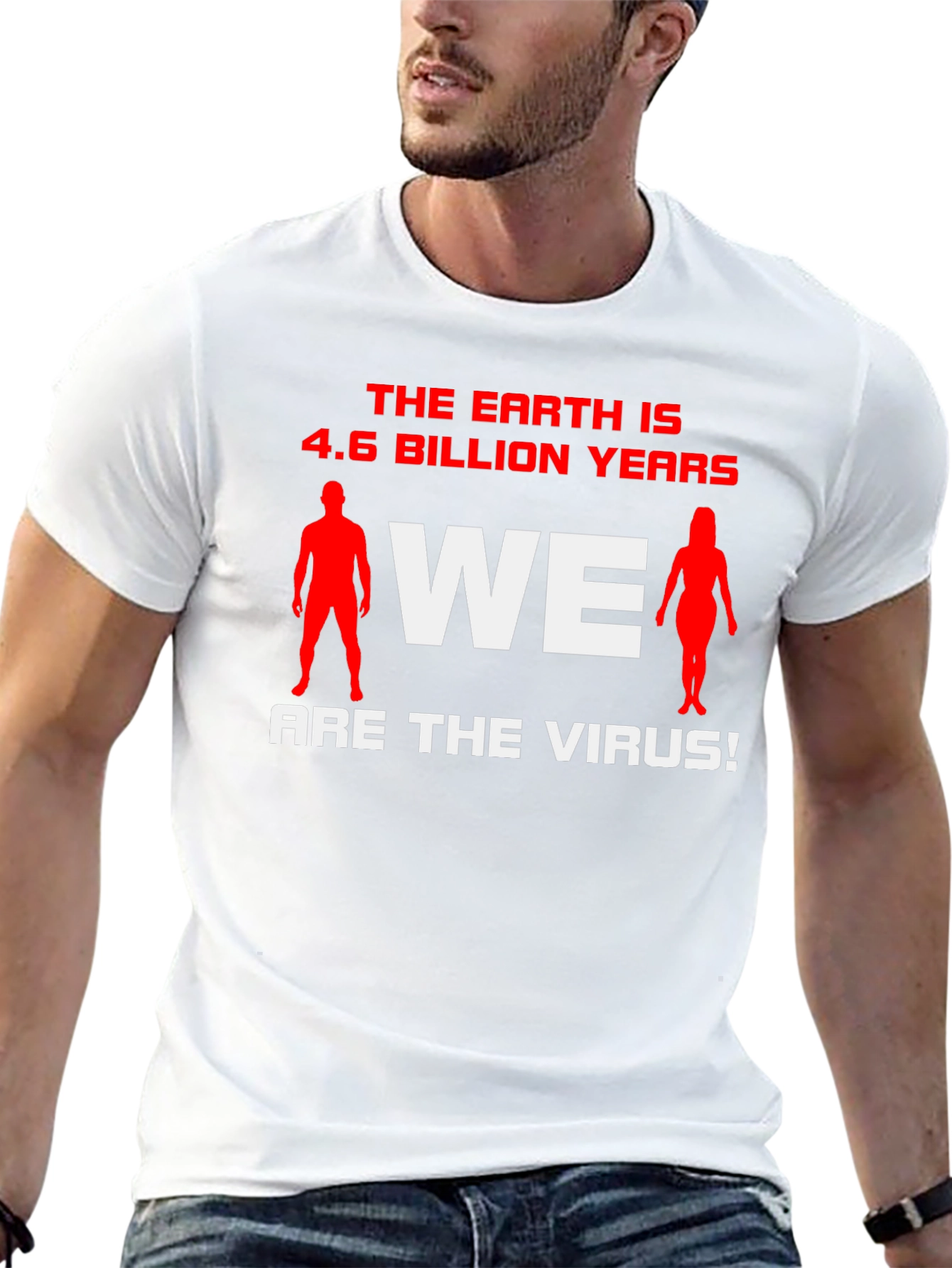 Black Earth 4.6 Billion Years T-Shirt view 13