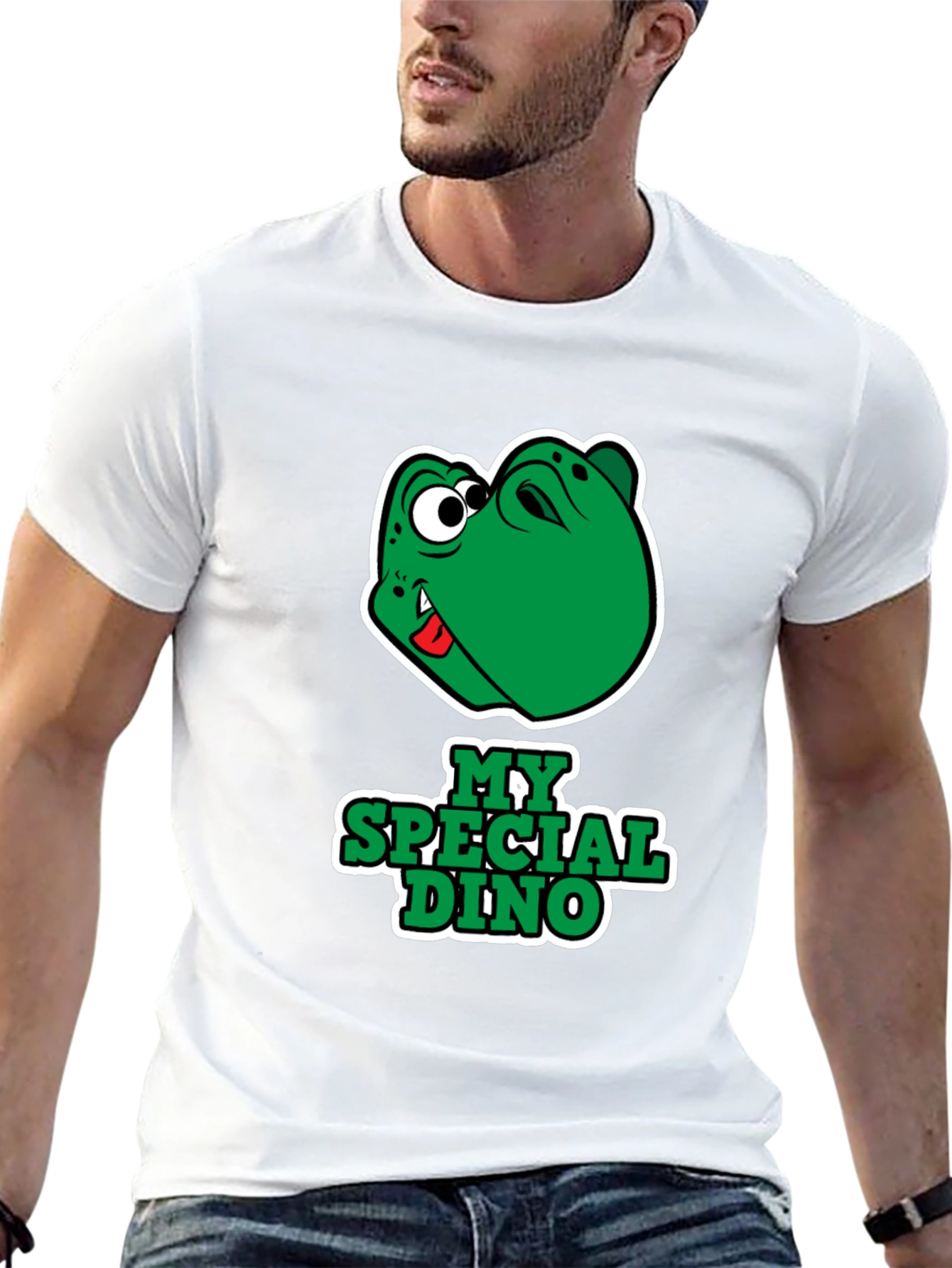 Black My Special Dino T-Shirt view 13