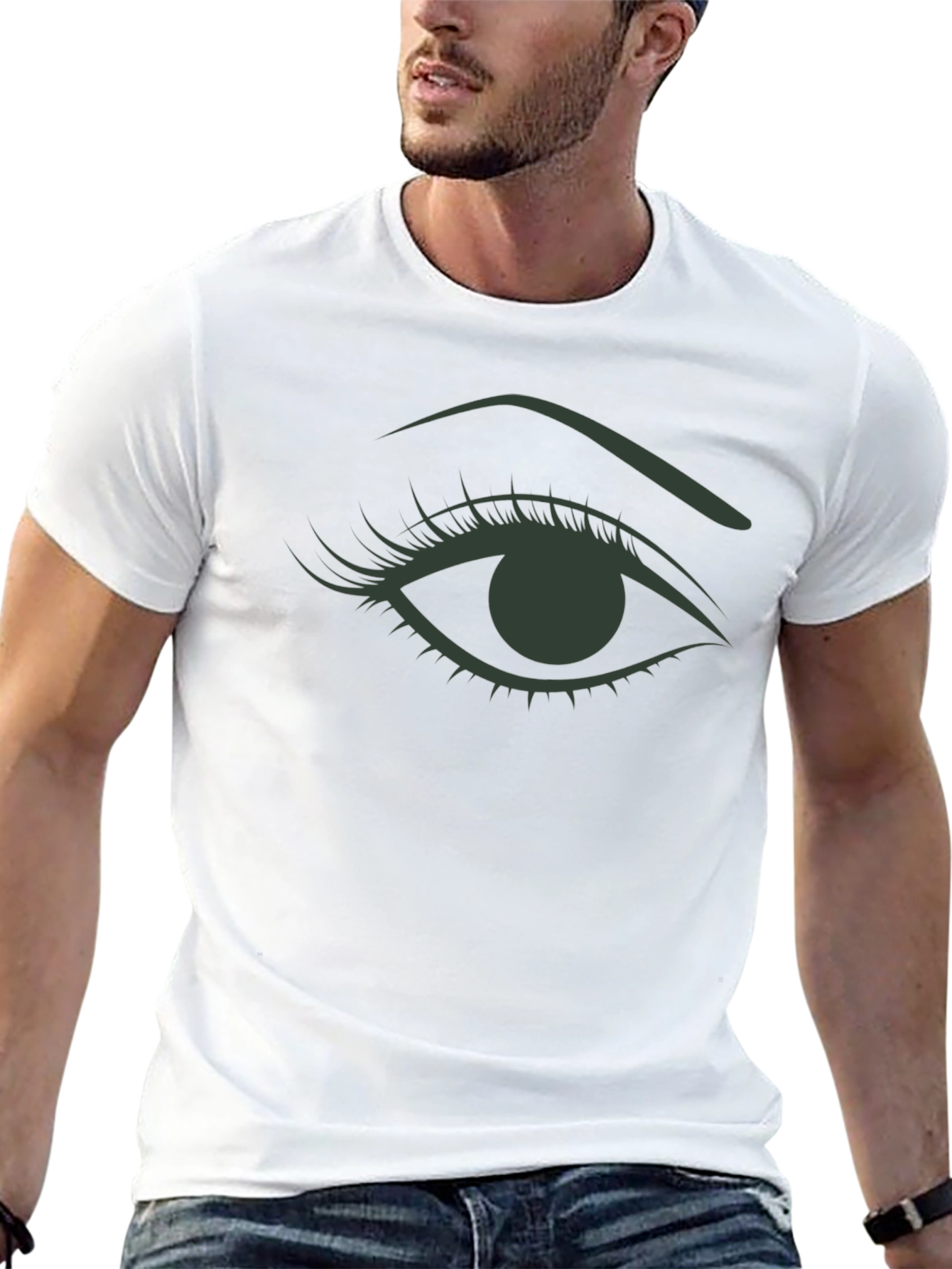 Black Eye Graphic T-Shirt - Stylish Unisex Tee view 13