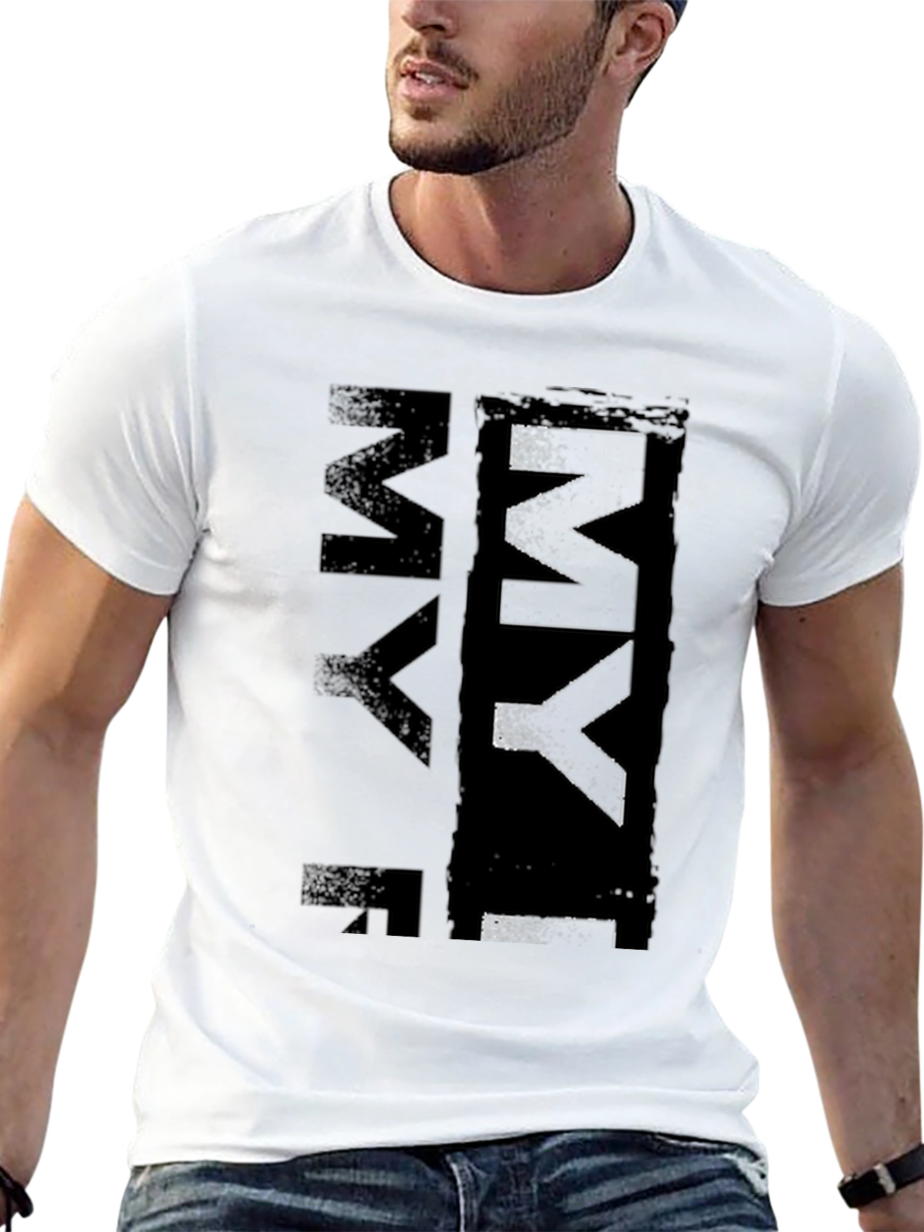 Black Grunge MYF Black T-Shirt - Urban Style view 13