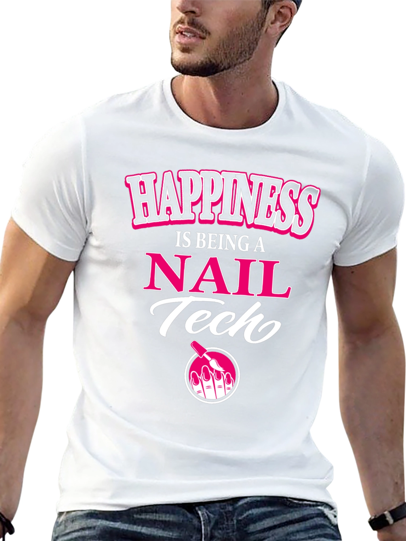 Happiness is Being a Nail Tech T-Shirt - 13