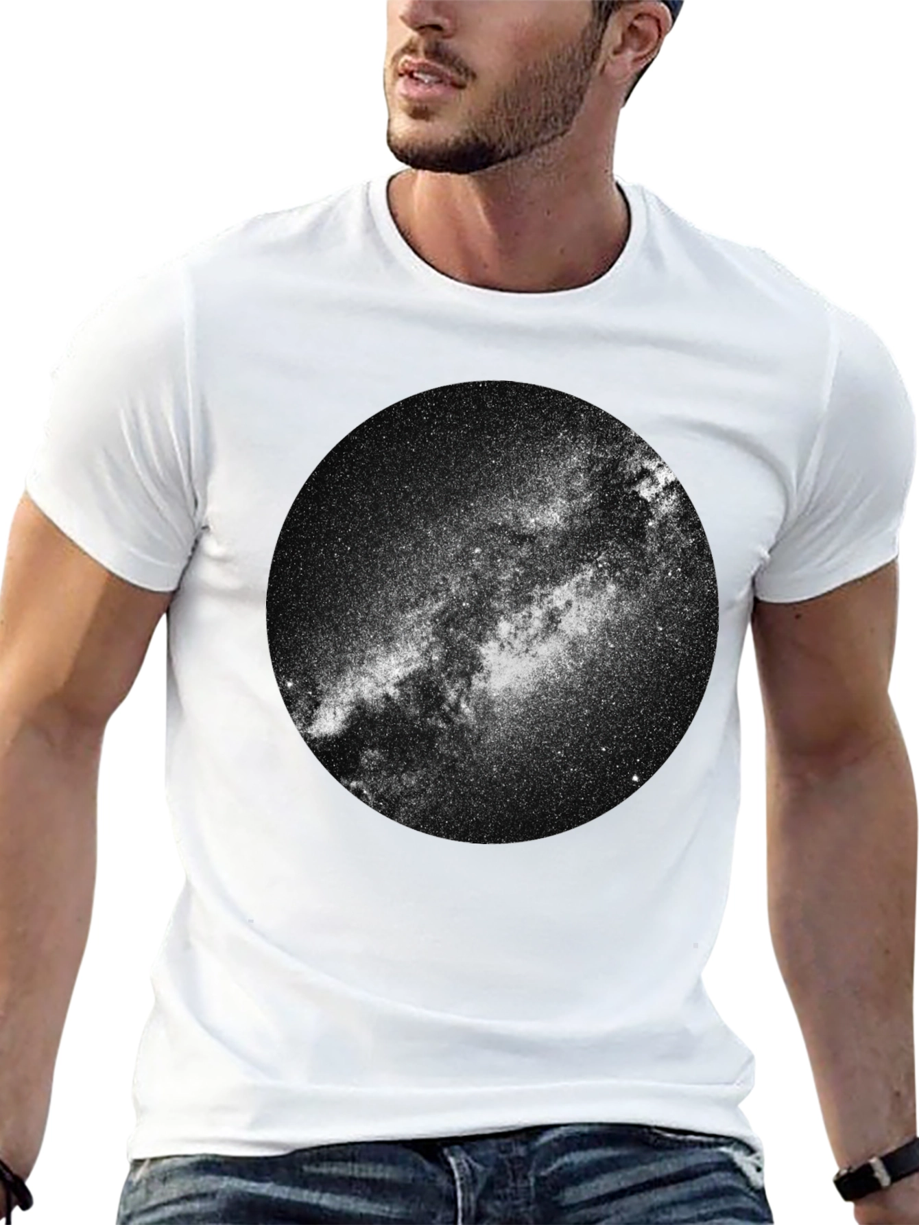 Milky Way Graphic Tee - Galaxy Space T-Shirt - 13