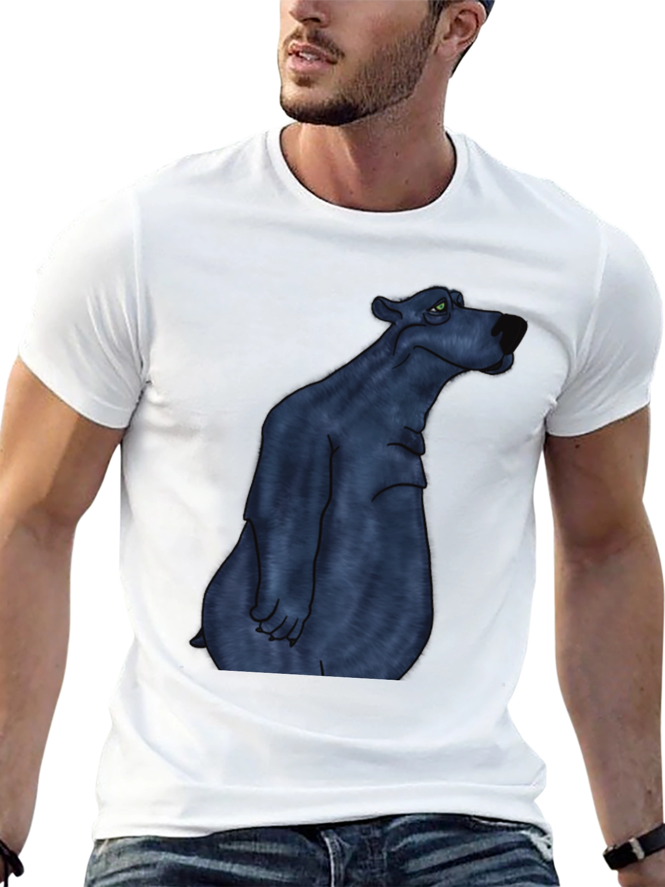 Black Black Bear Graphic Tee view 13