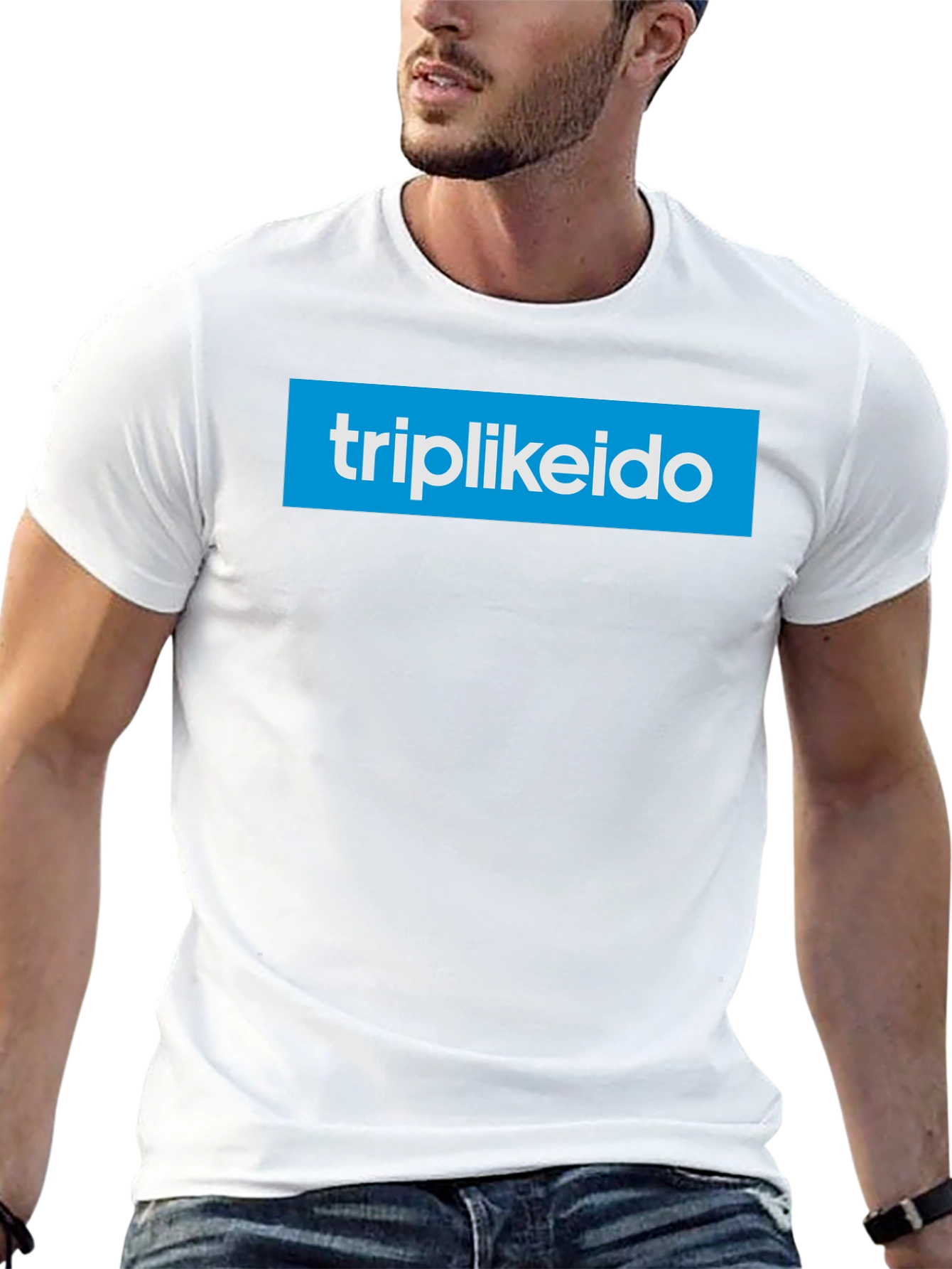 Black Triplikeido Logo Black T-Shirt view 13