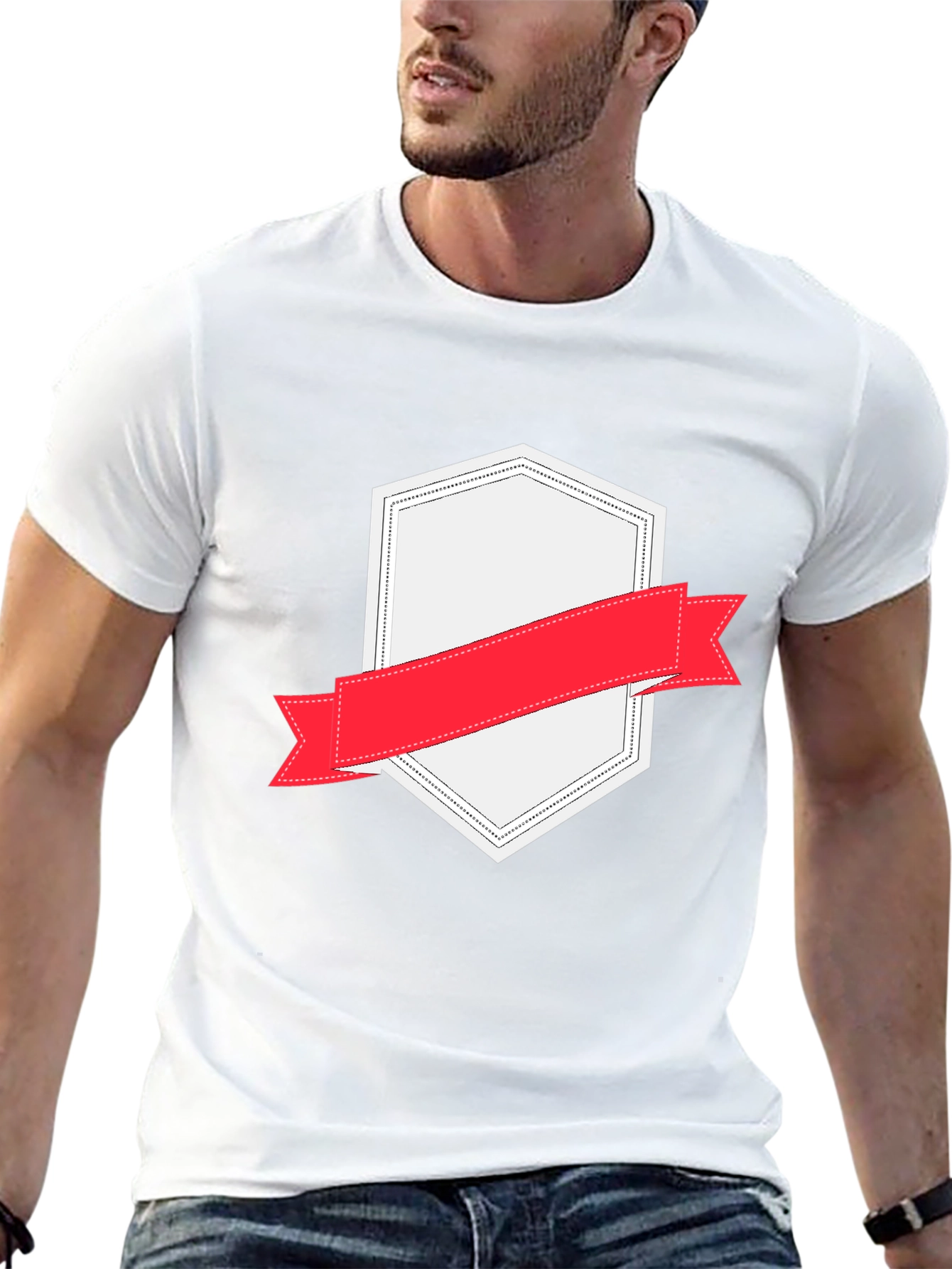 Black Black T-Shirt with Graphic Print view 13