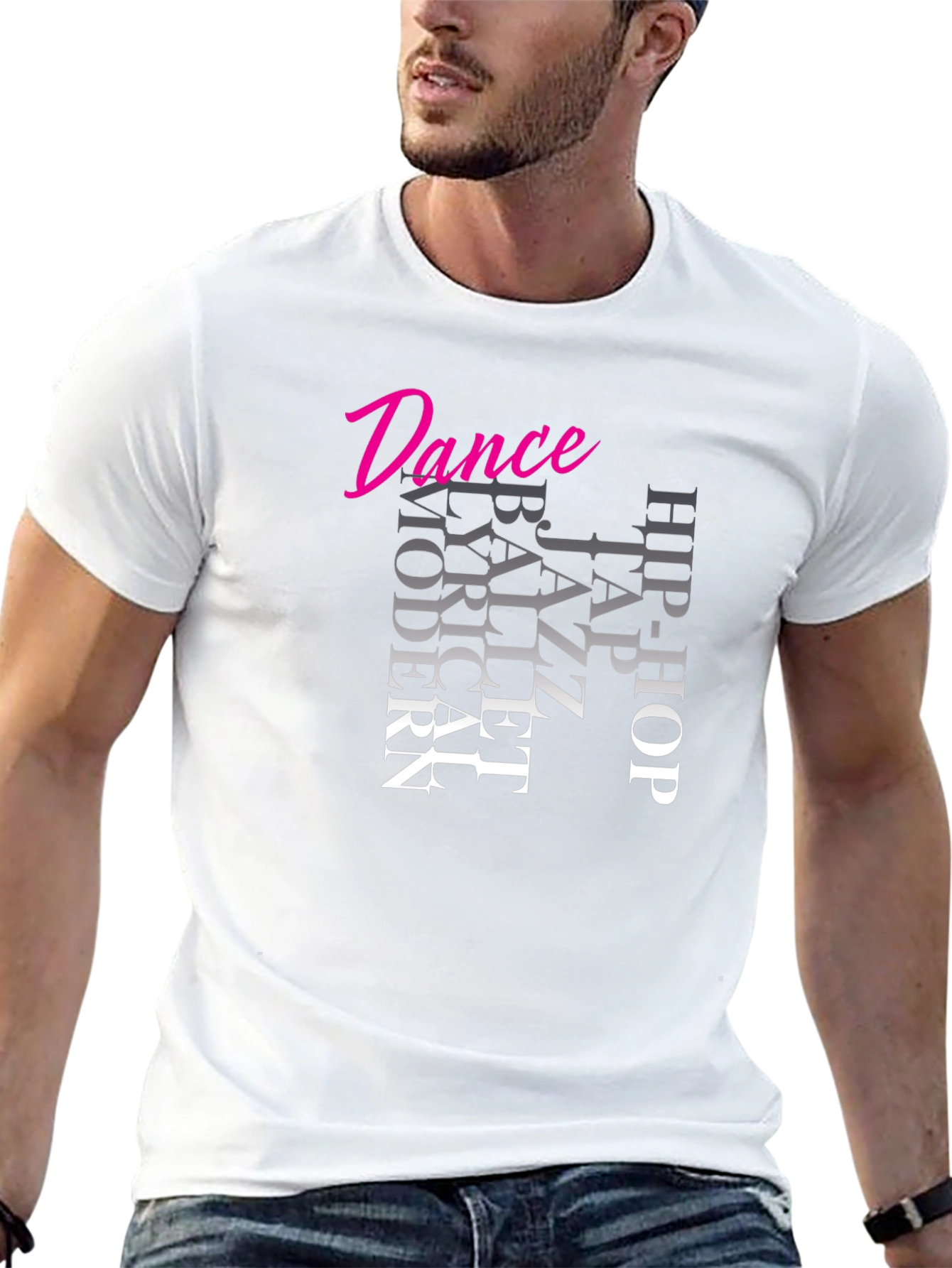 Dance Styles Black T-Shirt - Modern, Ballet, Jazz - 13