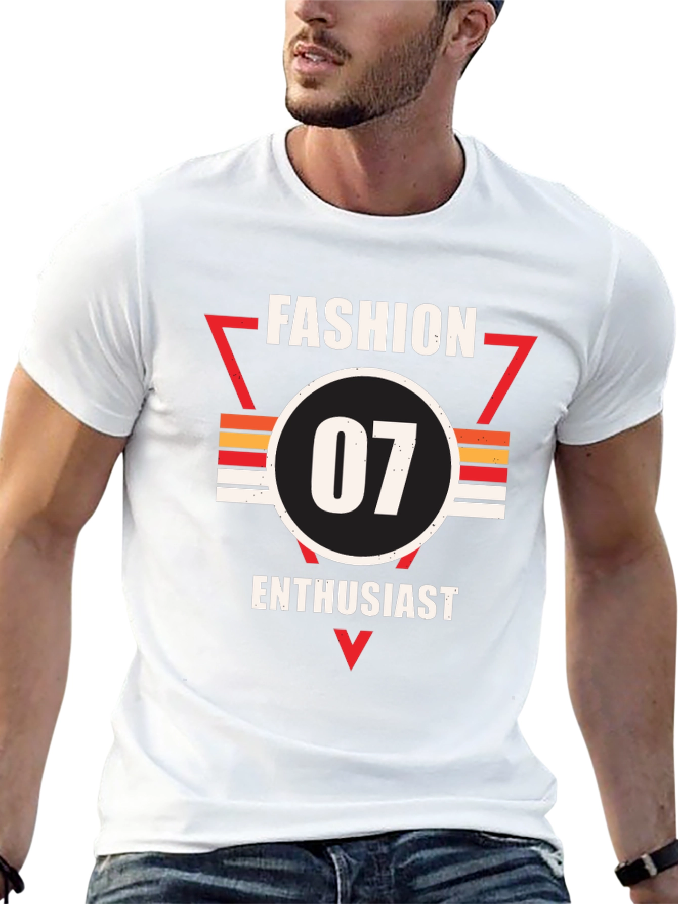 Black Fashion Enthusiast 07 Graphic Tee view 13