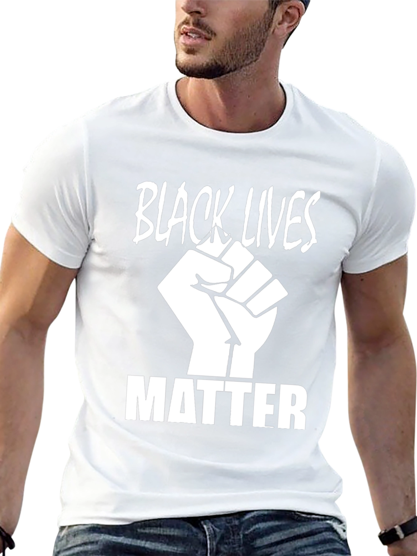 Black Black Lives Matter Graphic T-Shirt view 13