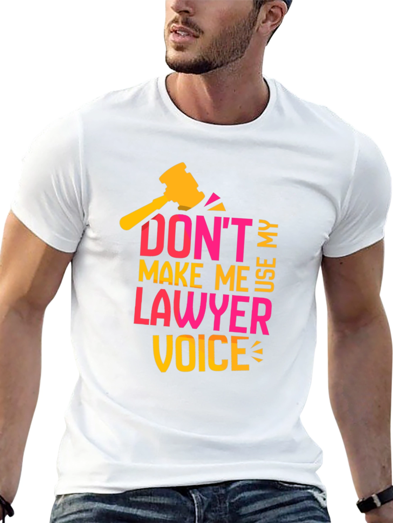 Black Don't Make Me Use My Lawyer Voice T-Shirt view 13