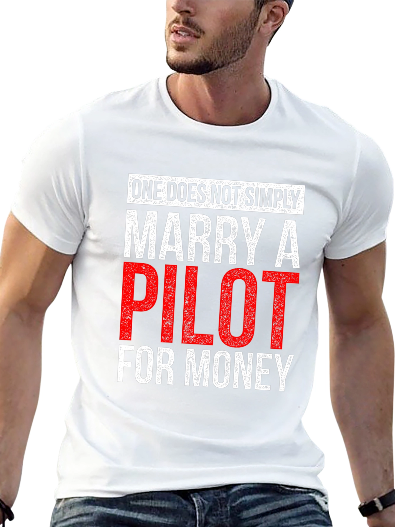 Marry a Pilot Funny T-Shirt - 13