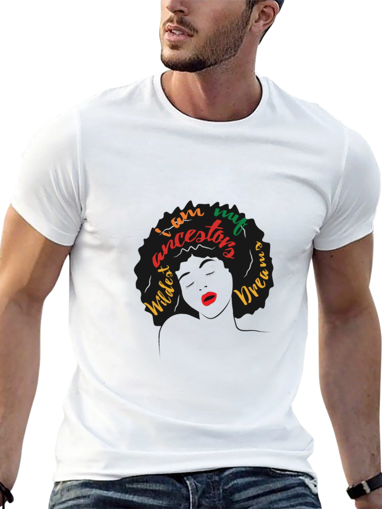 Black Ancestors' Dreams Graphic Tee - Black view 13