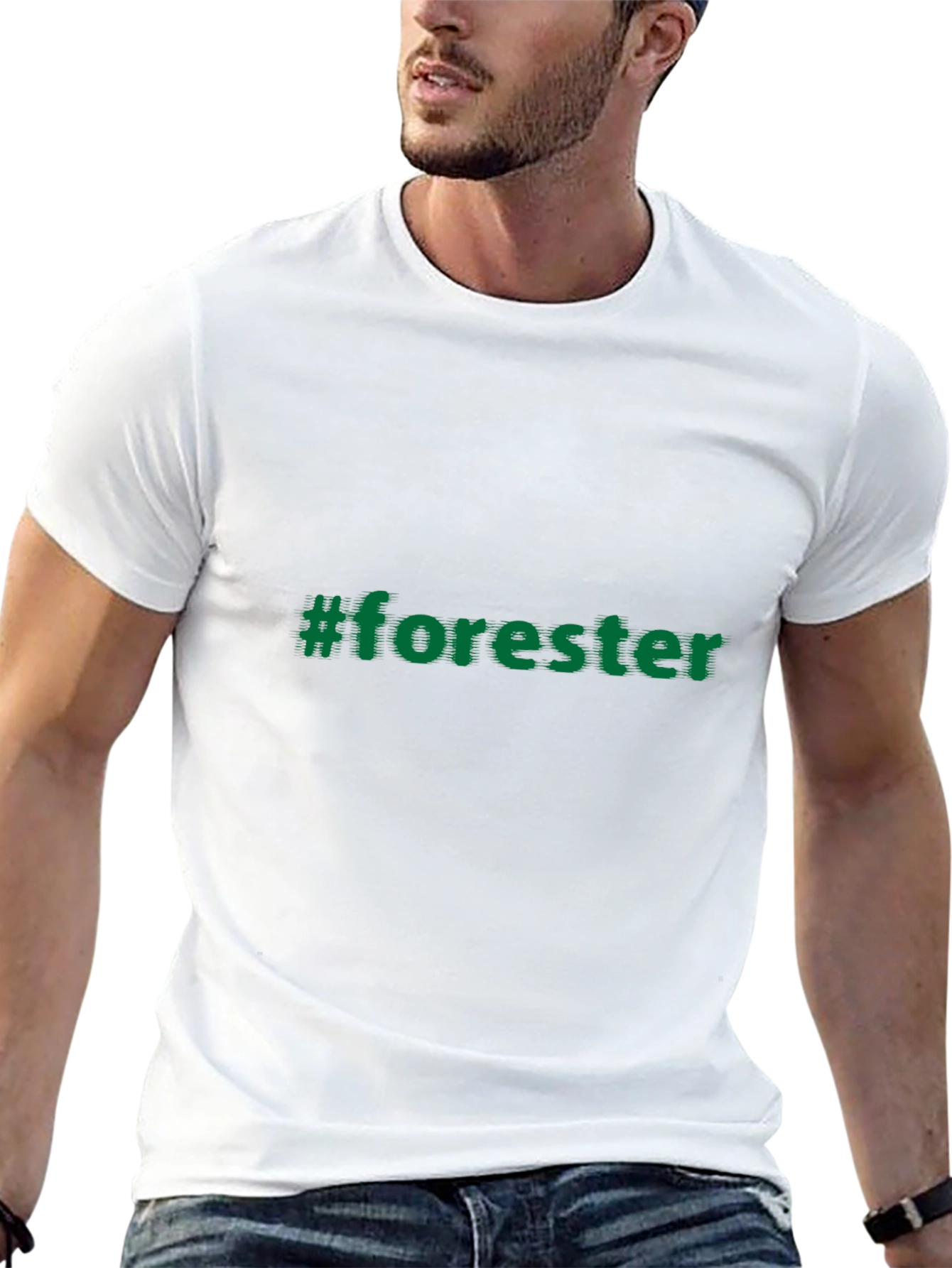 Black #forester Black Cotton T-Shirt view 13