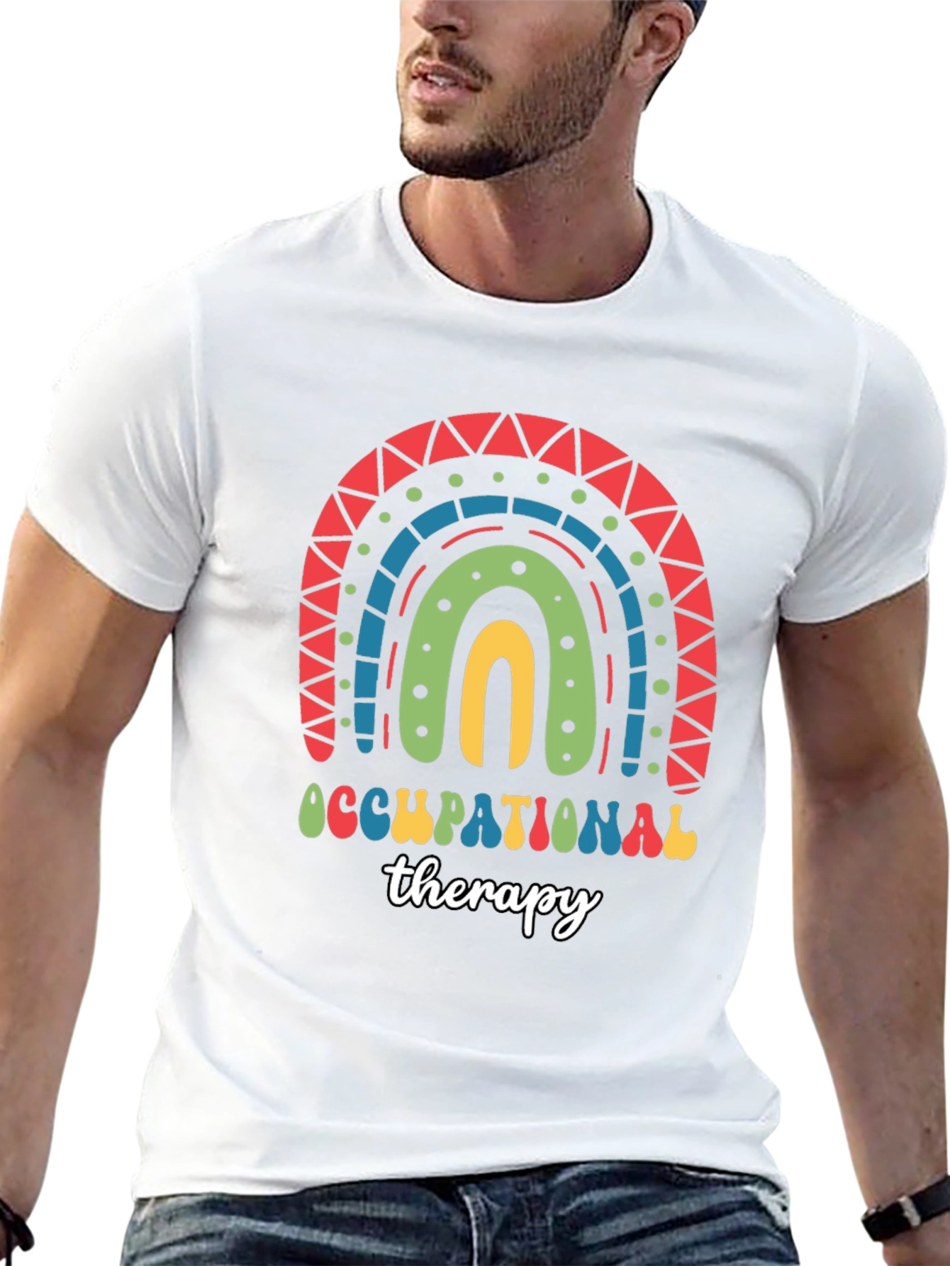 Occupational Therapy Rainbow T-Shirt - 13