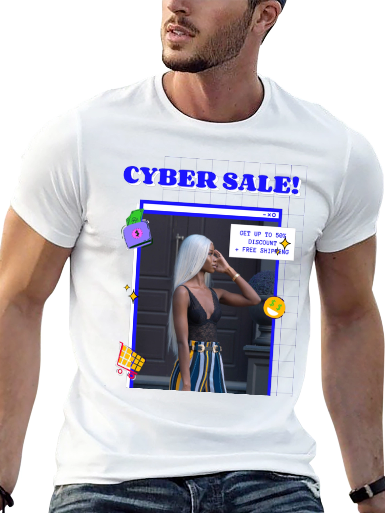 Cyber Sale Graphic Tee - 13