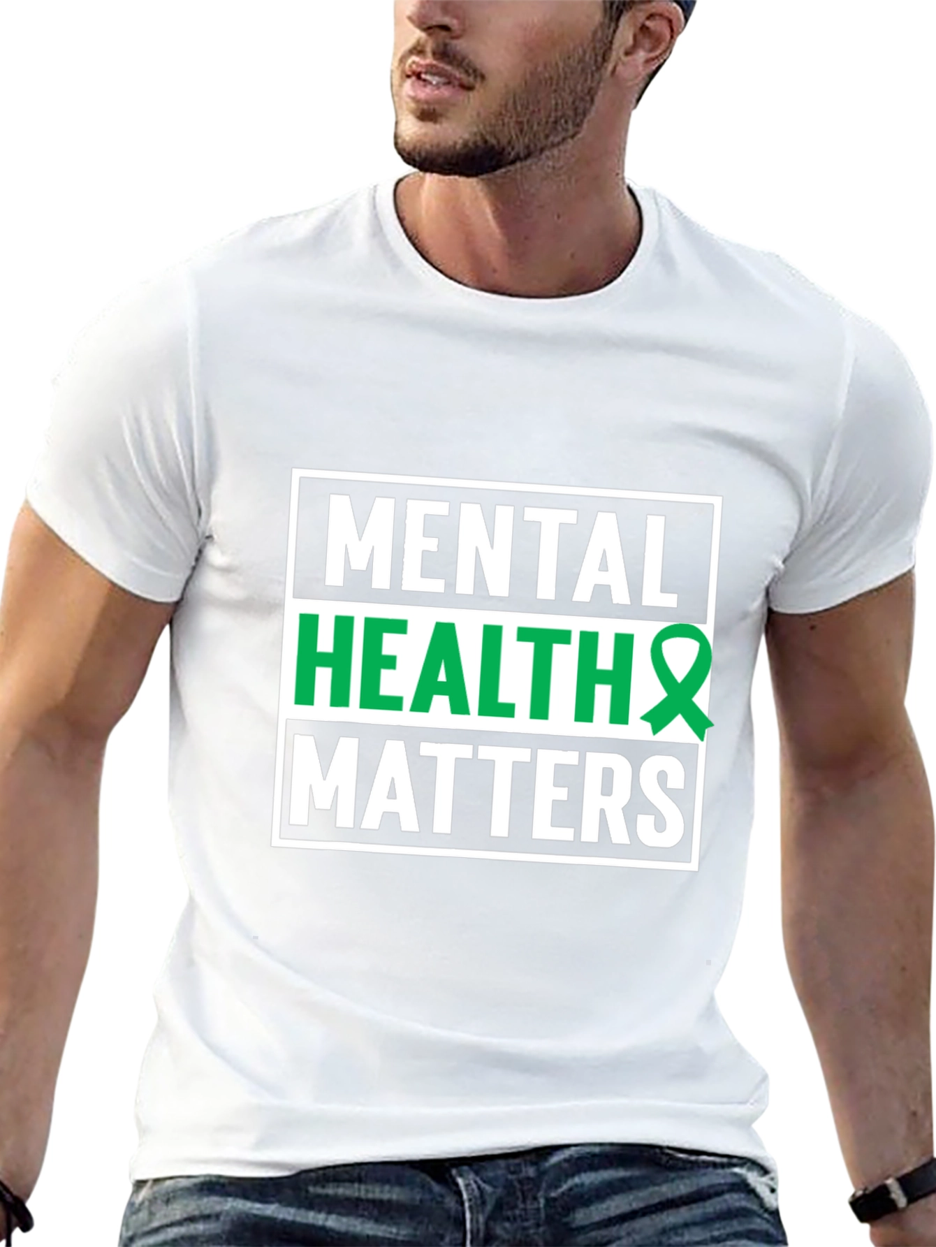Black Mental Health Matters T-Shirt - Awareness Support Tee view 13